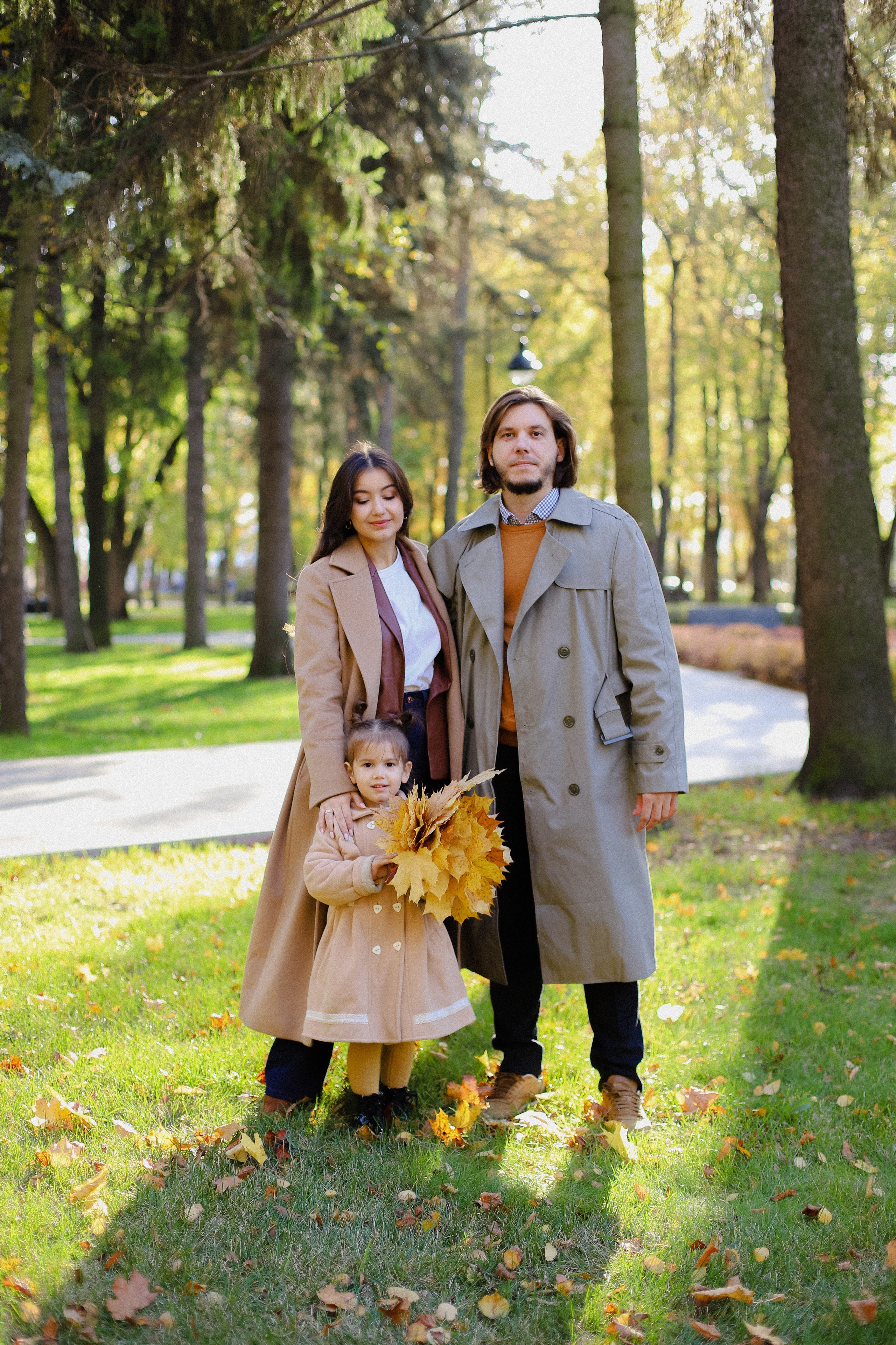 Осень в парке. Фотограф в Алматы и Москве Даша Пушкина