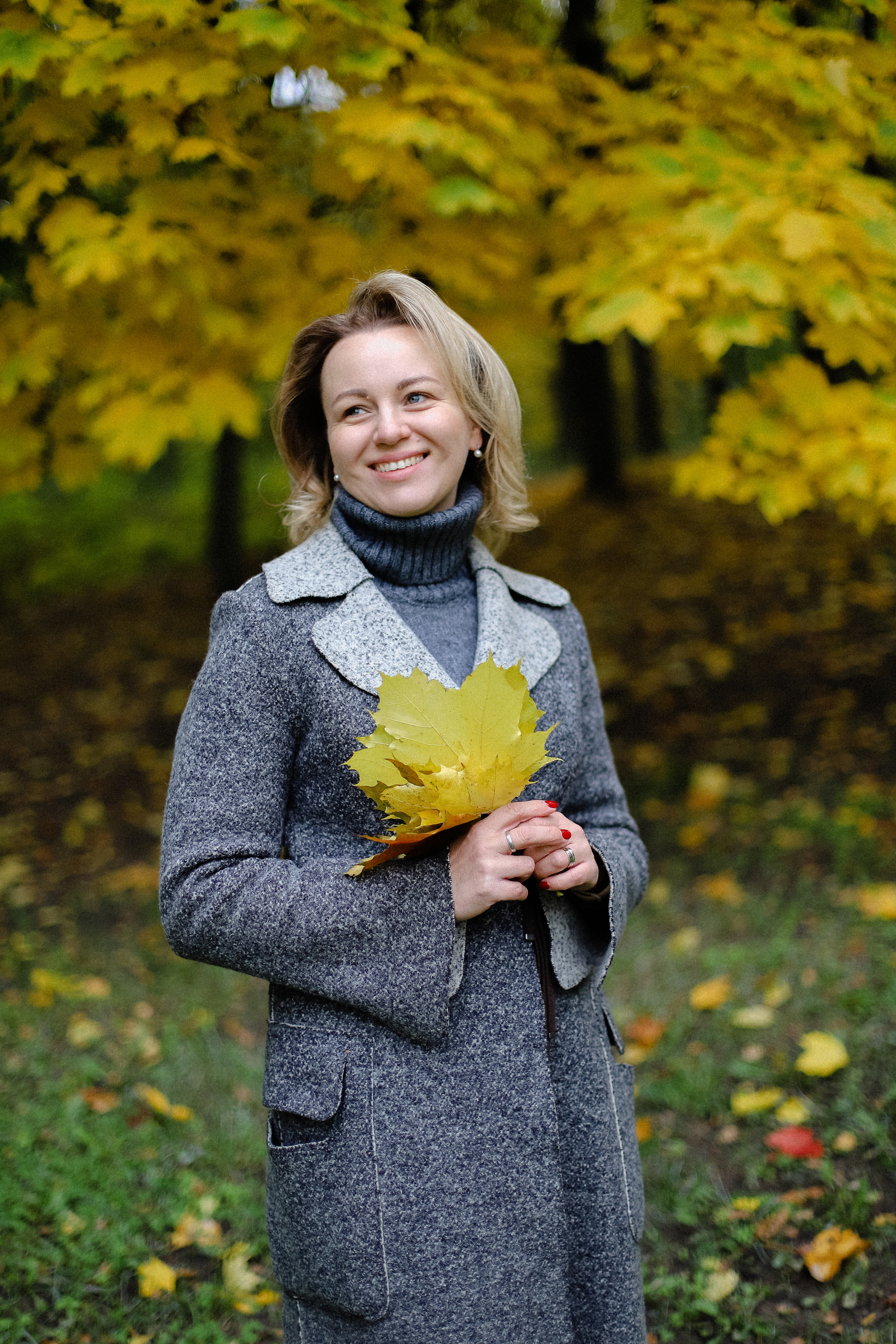 Осень в парке. Фотограф в Алматы и Москве Даша Пушкина