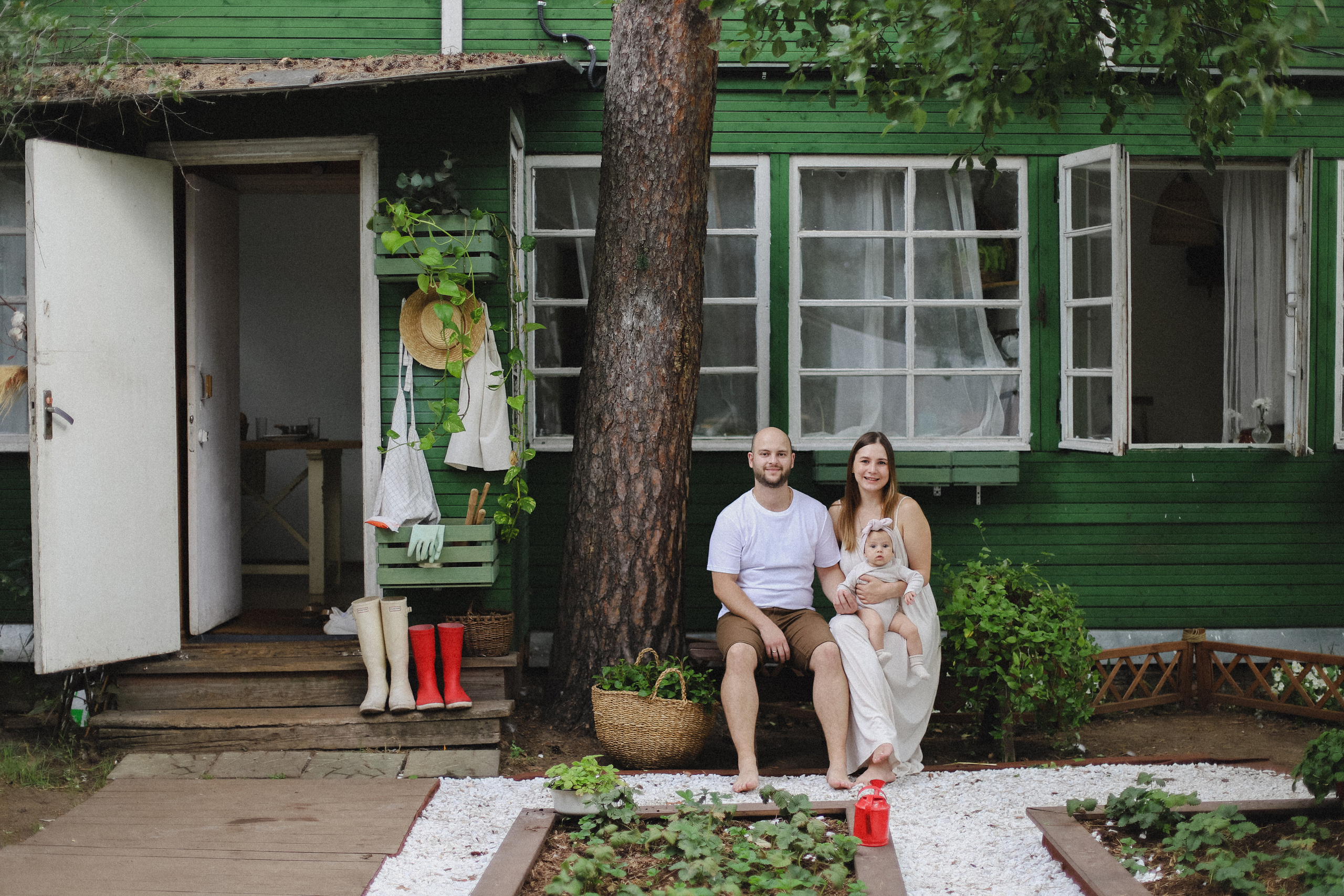 На дачке. Фотограф в Алматы и Москве Даша Пушкина