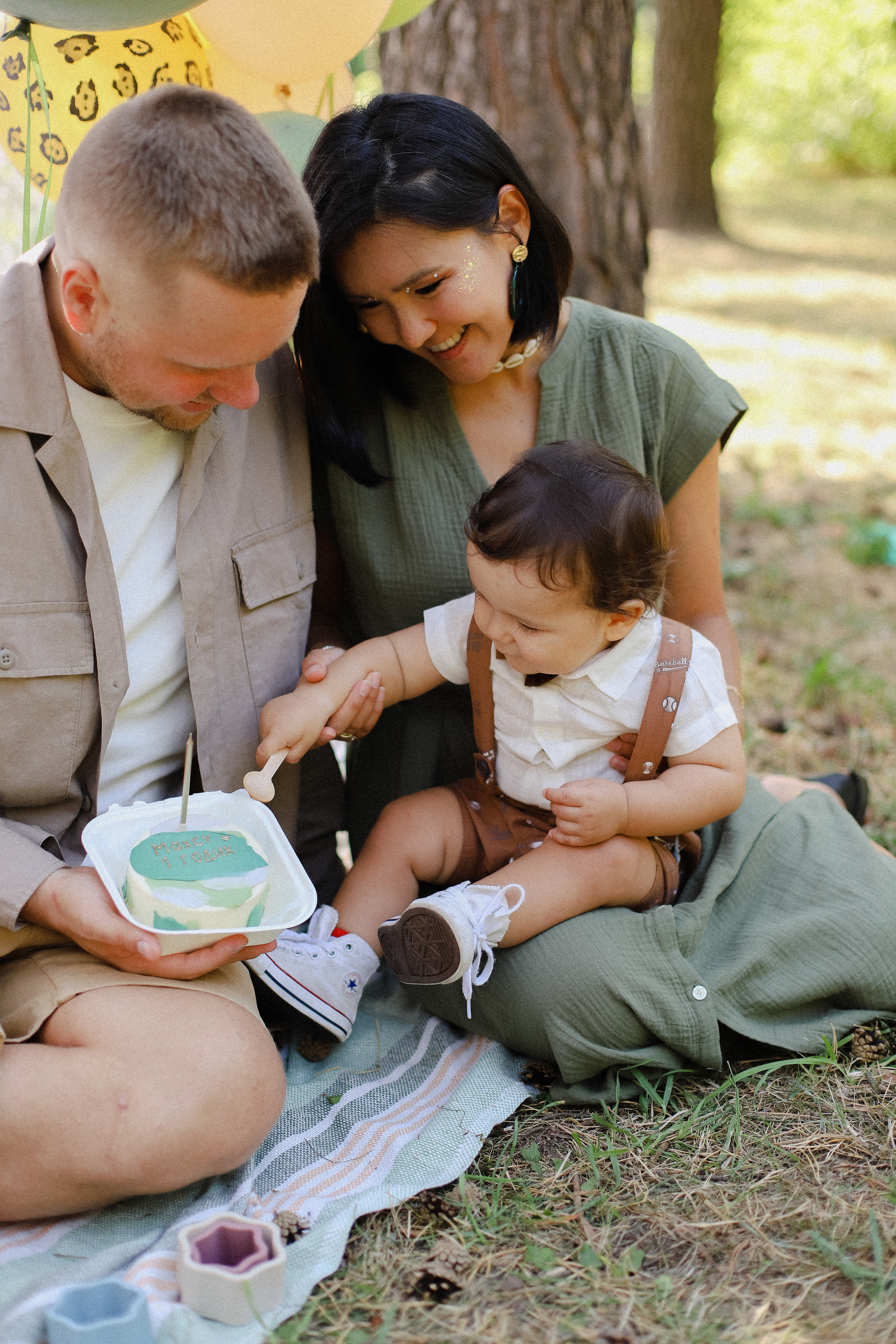 Максу 1 год. Фотограф в Алматы и Москве Даша Пушкина