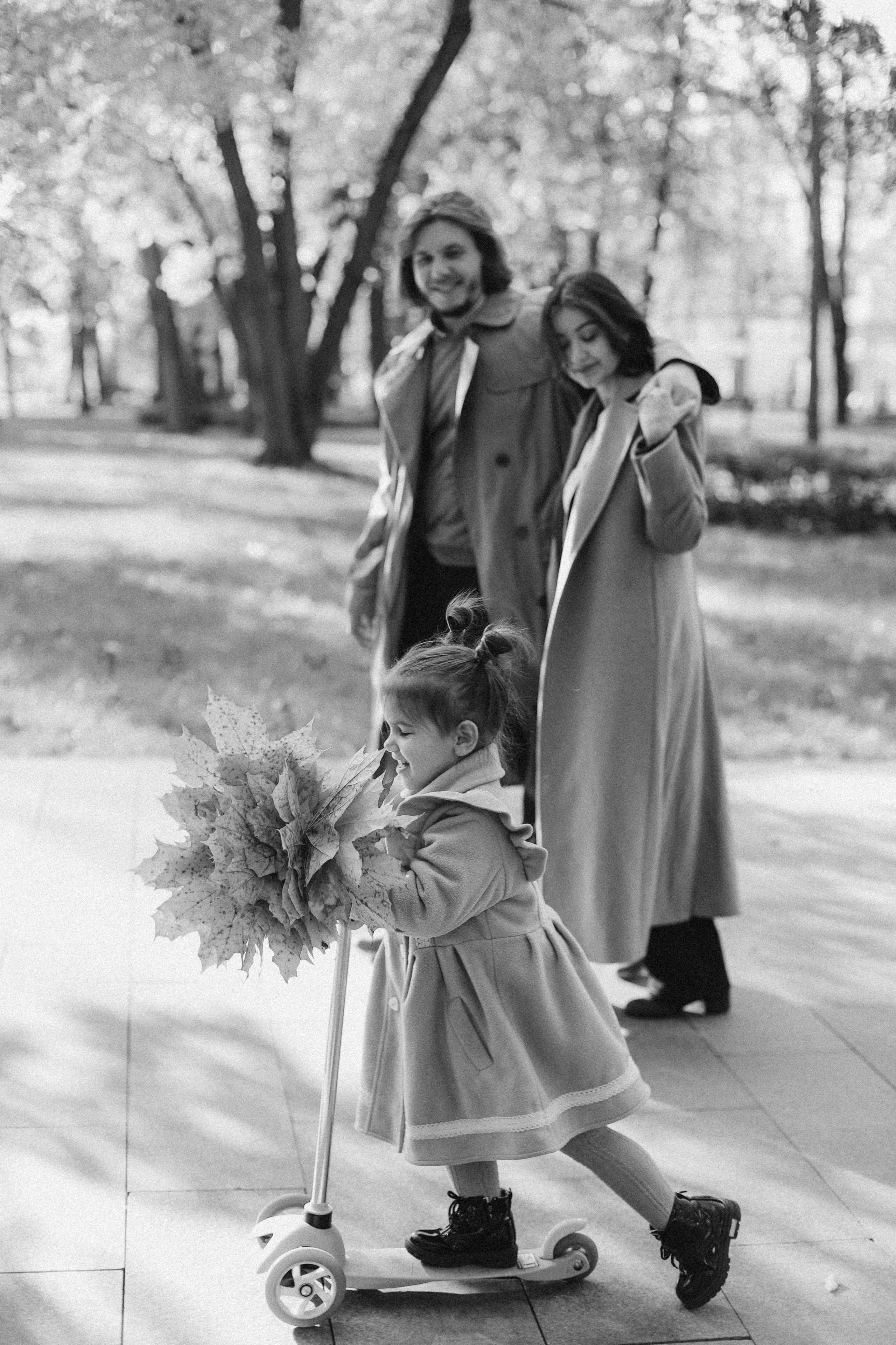 Осень в парке. Фотограф в Алматы и Москве Даша Пушкина