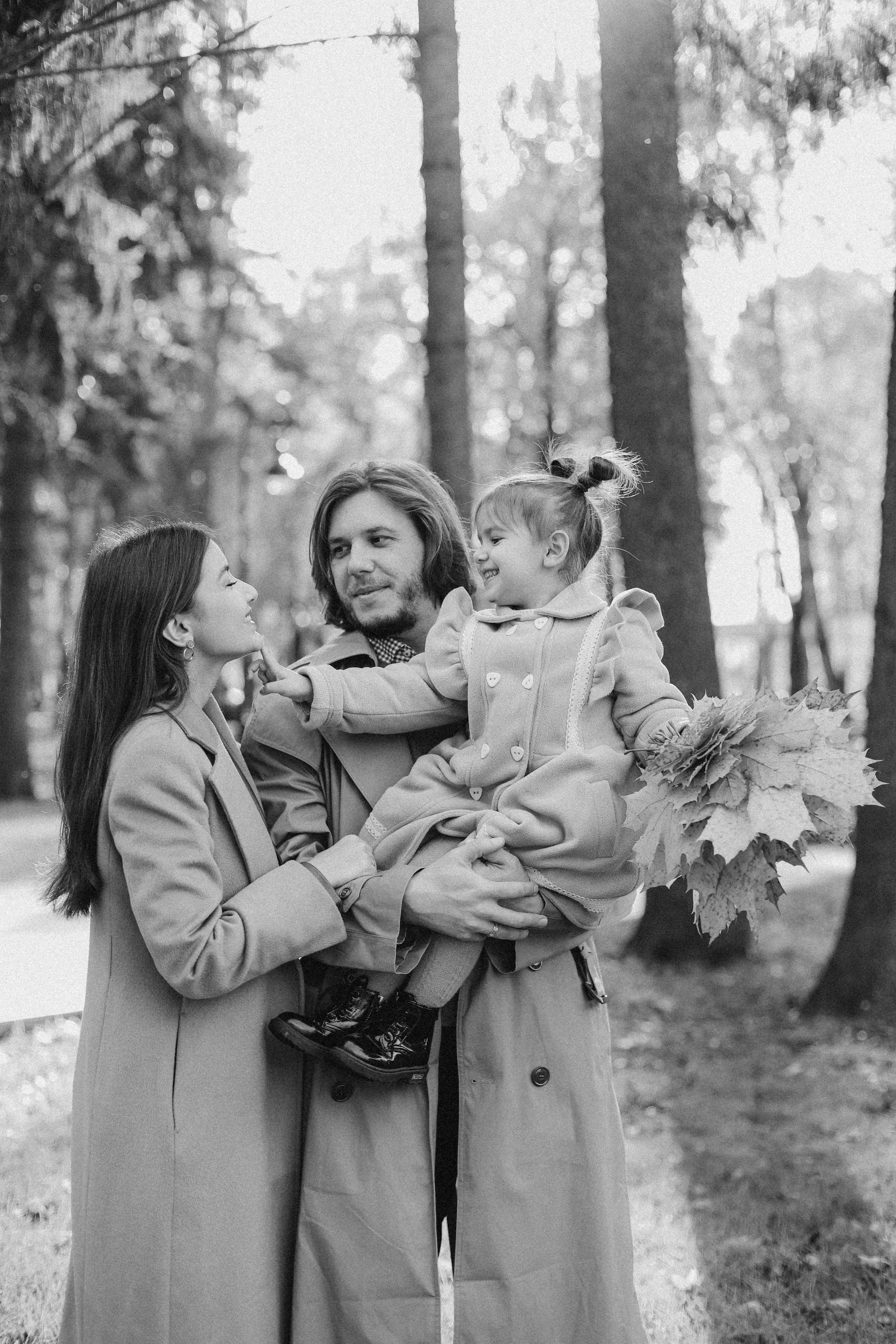 Осень в парке. Фотограф в Алматы и Москве Даша Пушкина