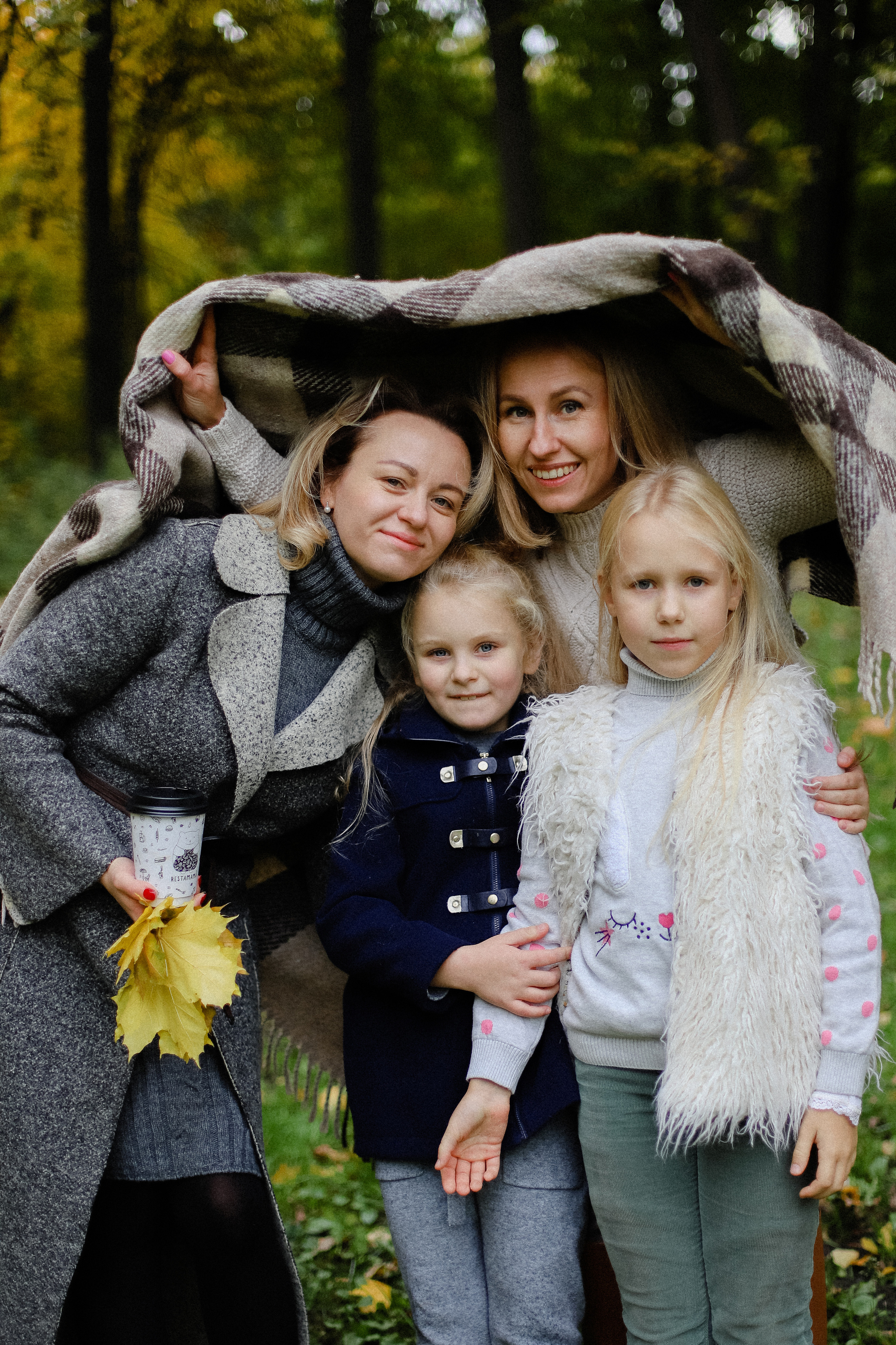 Осень в парке. Фотограф в Алматы и Москве Даша Пушкина