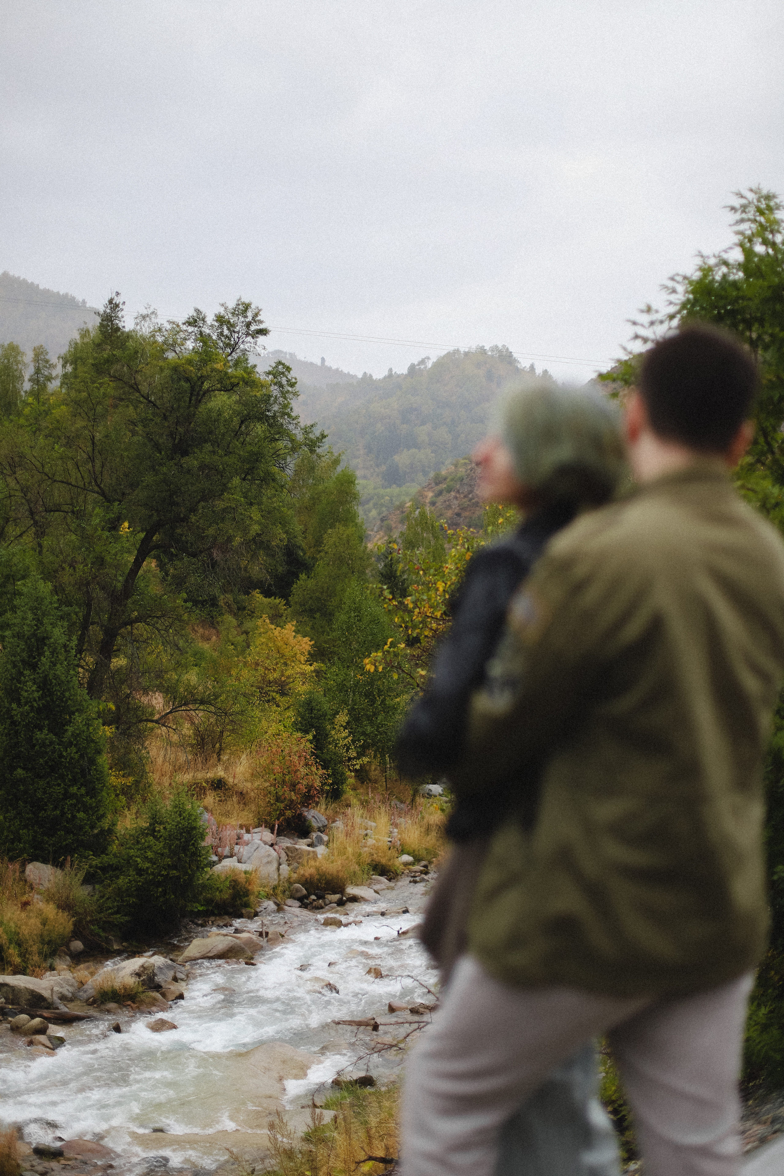 Дождь в горах. Фотограф в Алматы и Москве Даша Пушкина