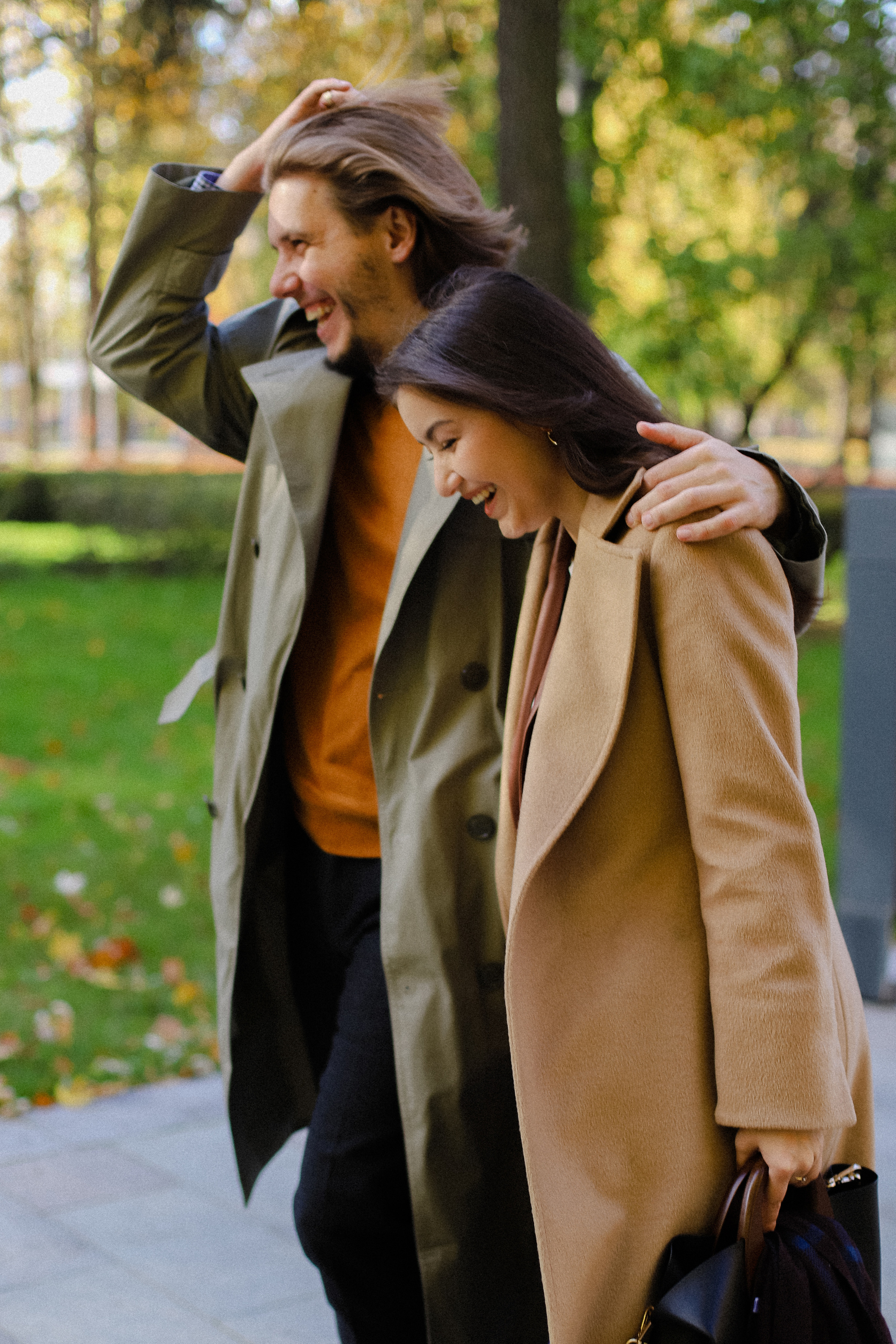 Осень в парке. Фотограф в Алматы и Москве Даша Пушкина