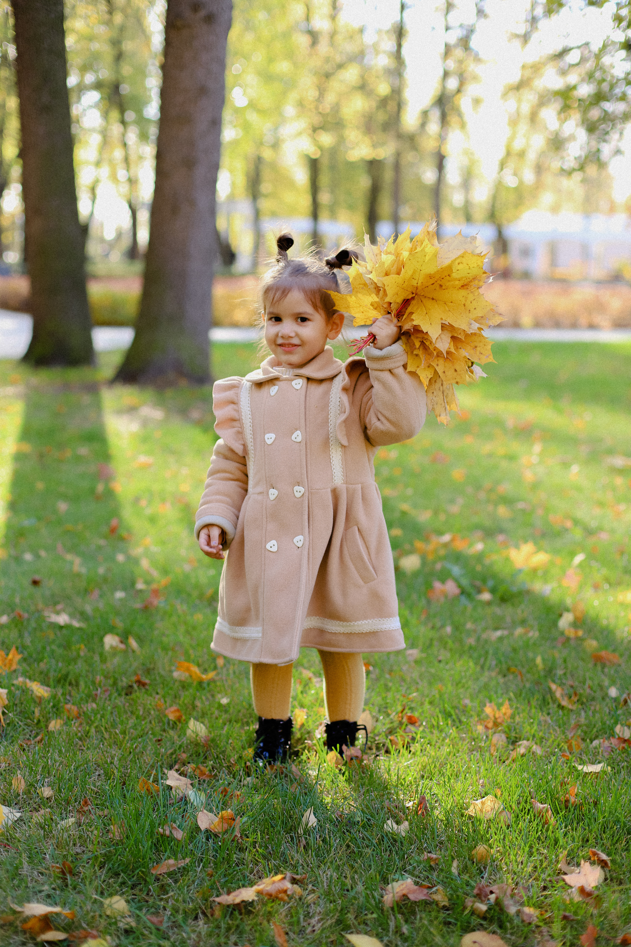 Осень в парке. Фотограф в Алматы и Москве Даша Пушкина