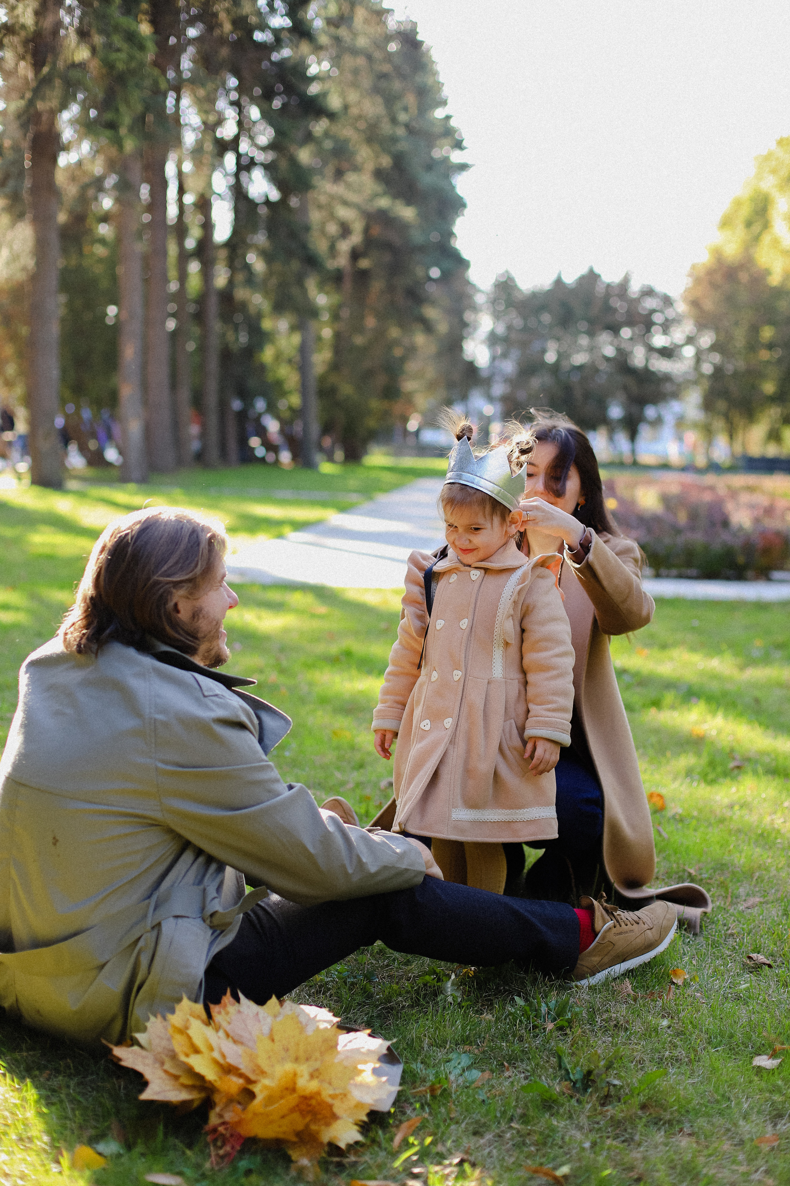 Осень в парке. Фотограф в Алматы и Москве Даша Пушкина