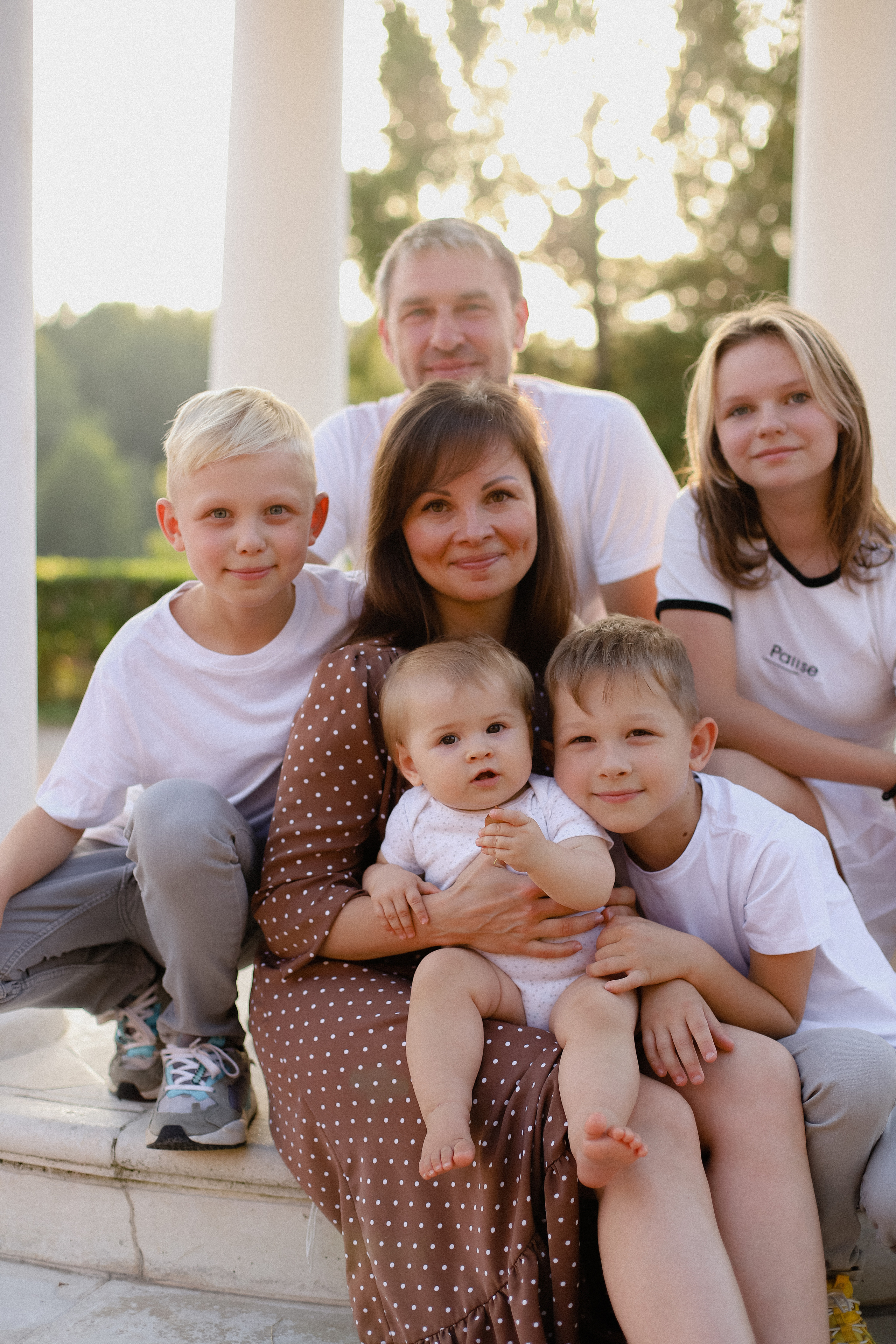 Большая семья +1. Фотограф в Алматы и Москве Даша Пушкина