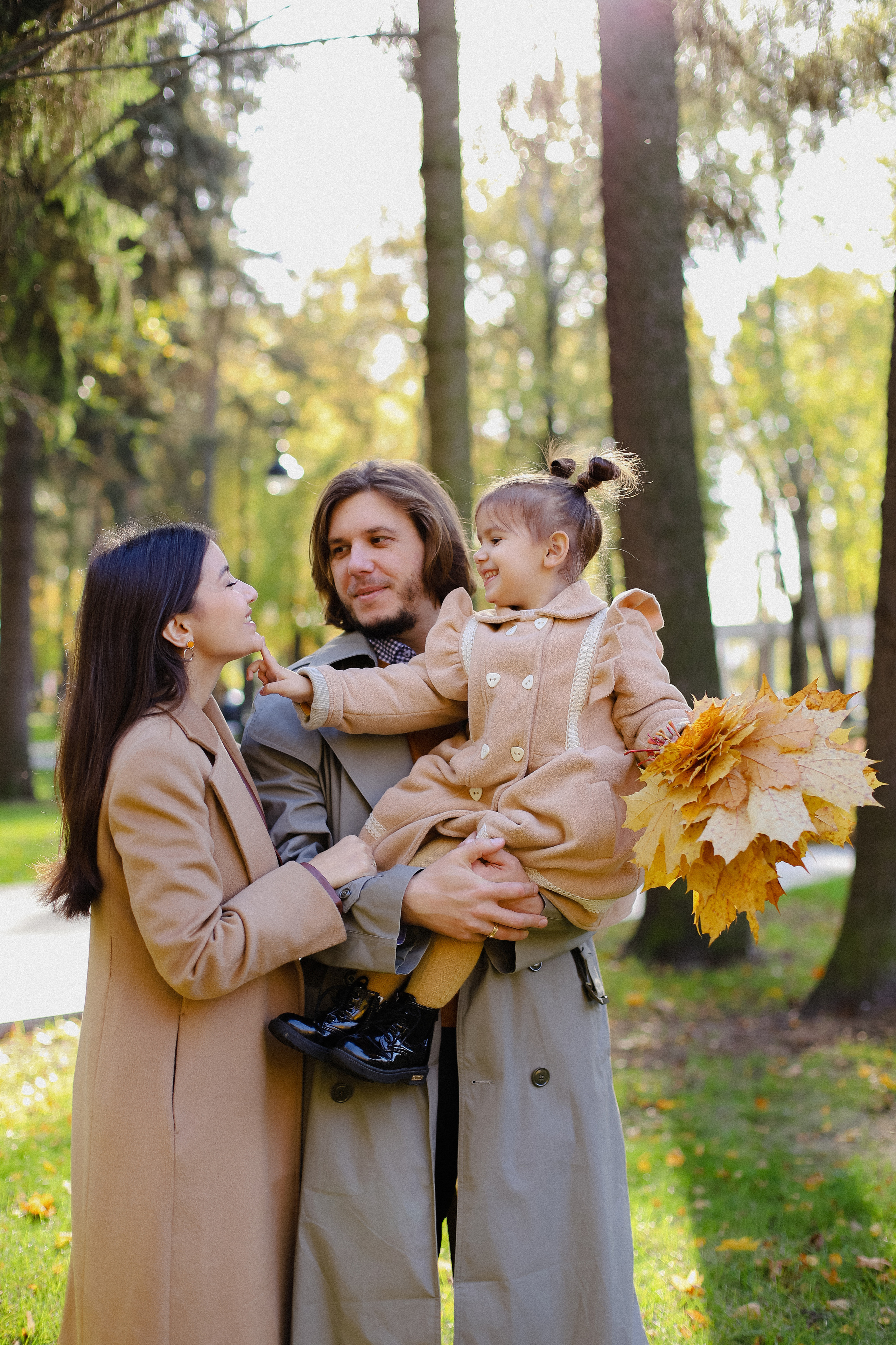 Осень в парке. Фотограф в Алматы и Москве Даша Пушкина
