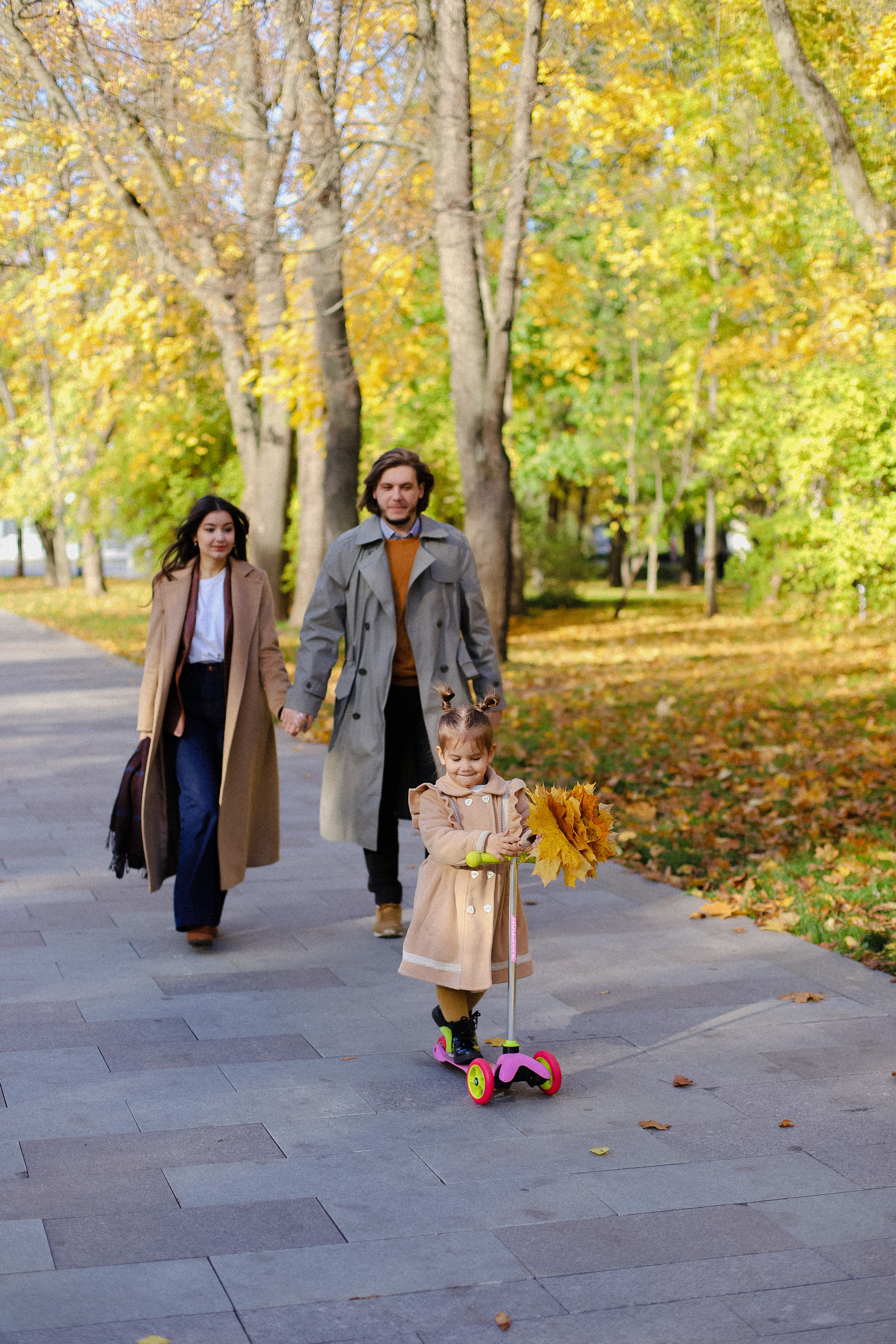 Осень в парке. Фотограф в Алматы и Москве Даша Пушкина