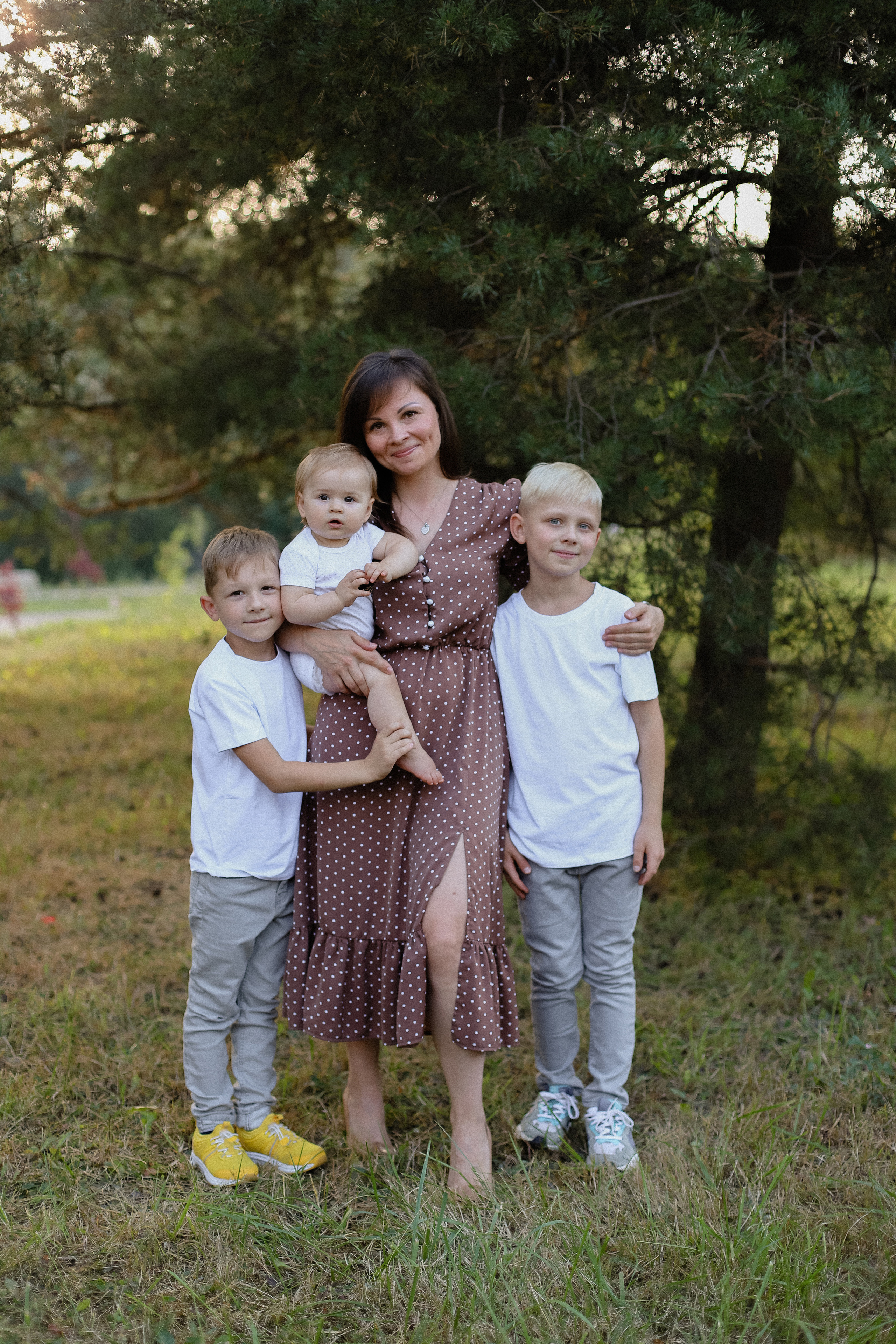 Большая семья +1. Фотограф в Алматы и Москве Даша Пушкина