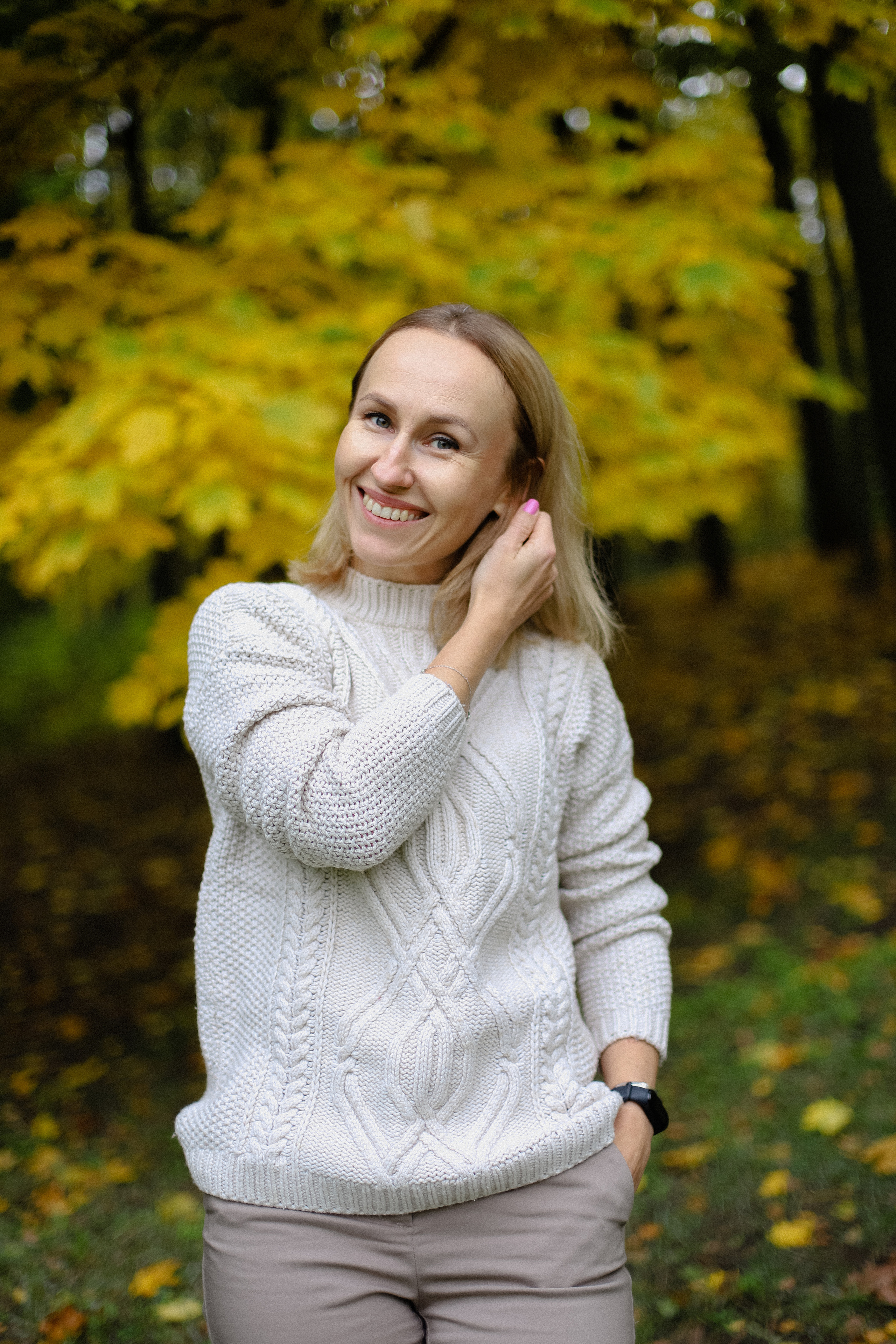 Осень в парке. Фотограф в Алматы и Москве Даша Пушкина