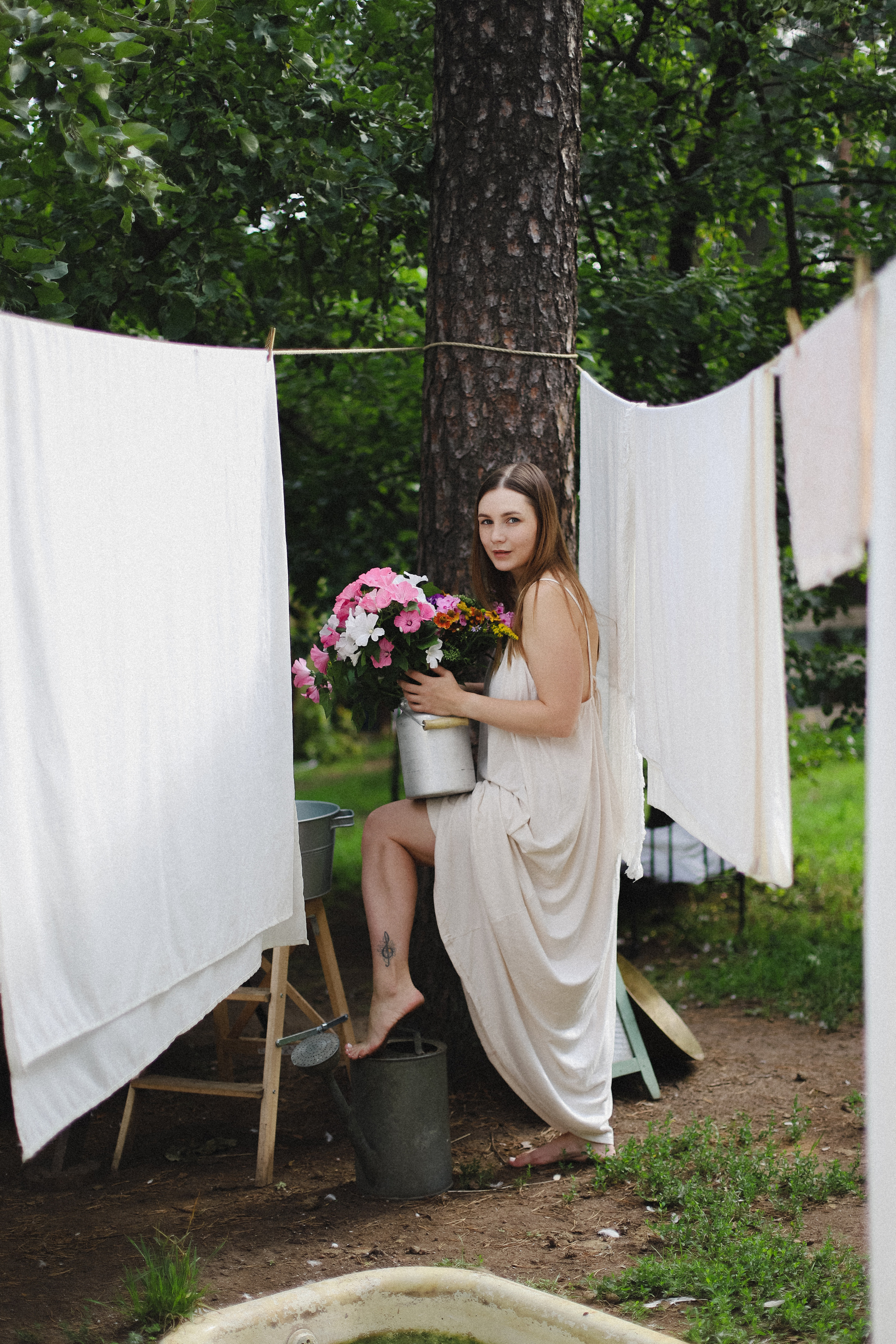 На дачке. Фотограф в Алматы и Москве Даша Пушкина