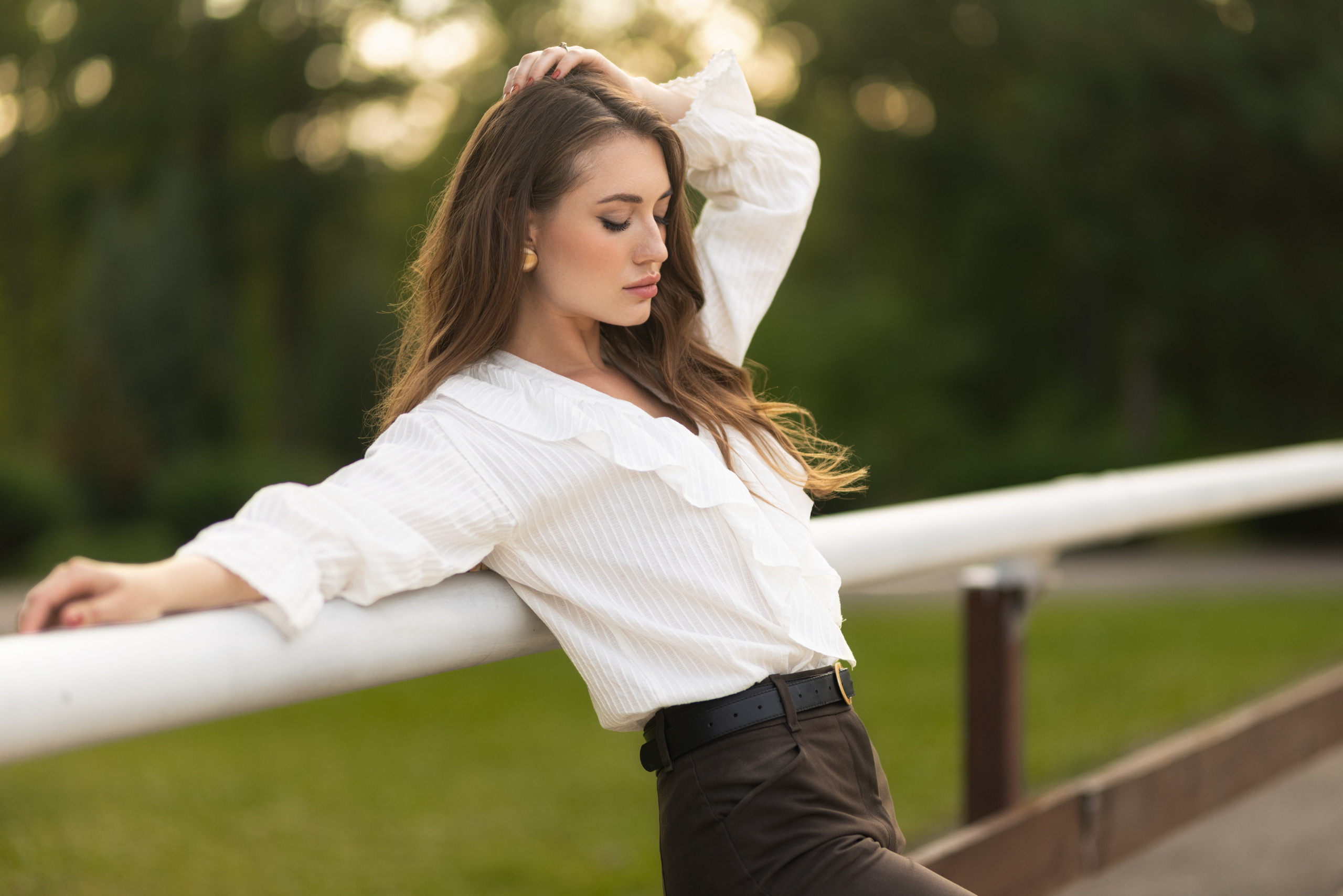 Фотосессия с лошадью для Анастасии в формате для «себя». Дмитрий Шульгин, портретный фотограф в Воронеже