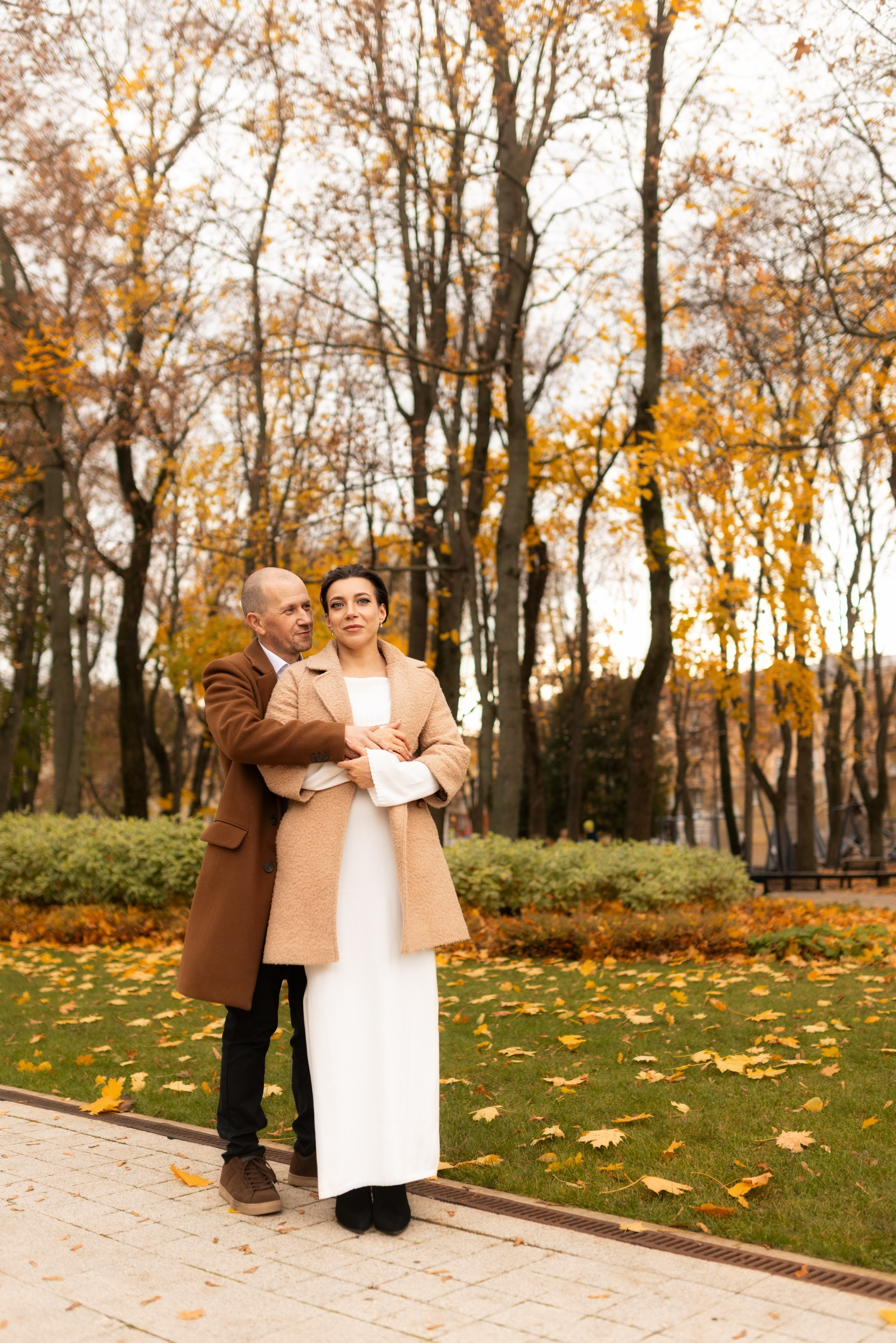 Алексей и Евгения. Свадебная прогулка в позднем октябре. Дмитрий Шульгин, портретный фотограф в Воронеже