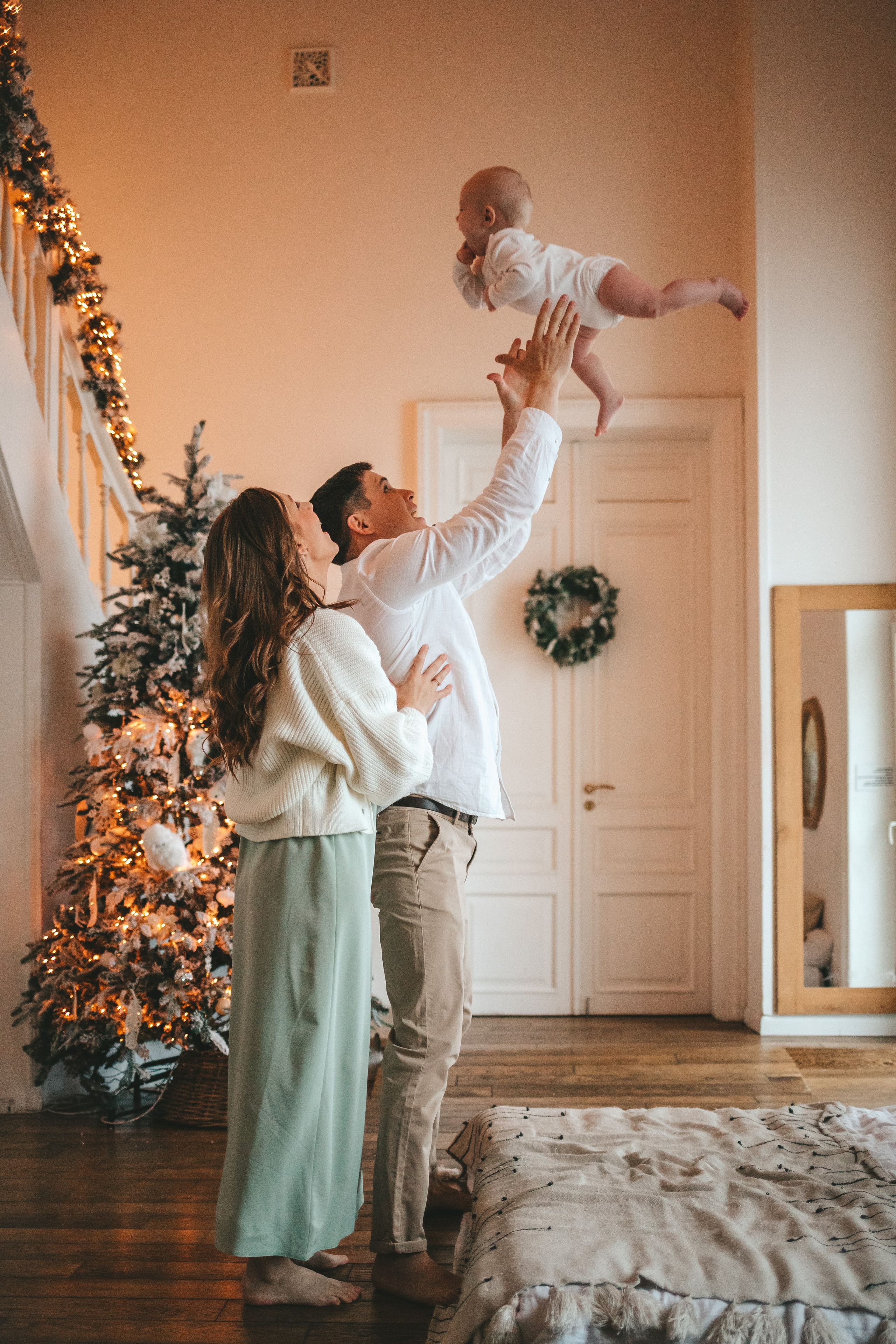 Дима, Аня и Алиса. Семейный lifestyle фотограф в Санкт-Петербурге Людмила Пахомова