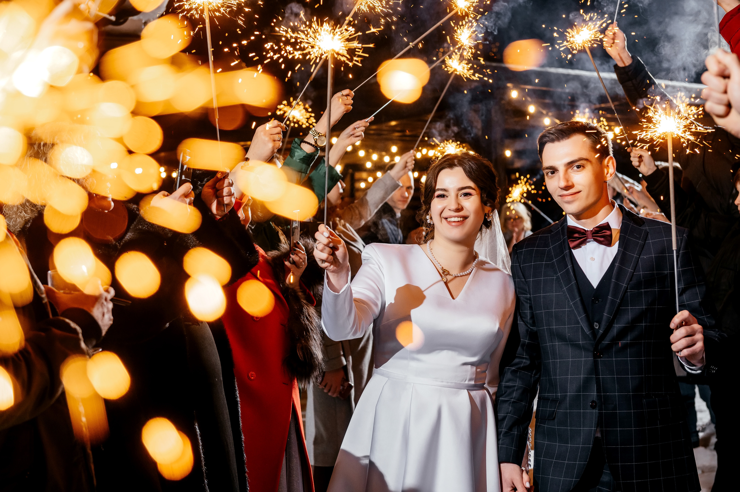 Зимняя свадьба в Загородном клубе «Барин». Свадебный и семейный фотограф Виктория Носачёва. Щелково, Москва и МО