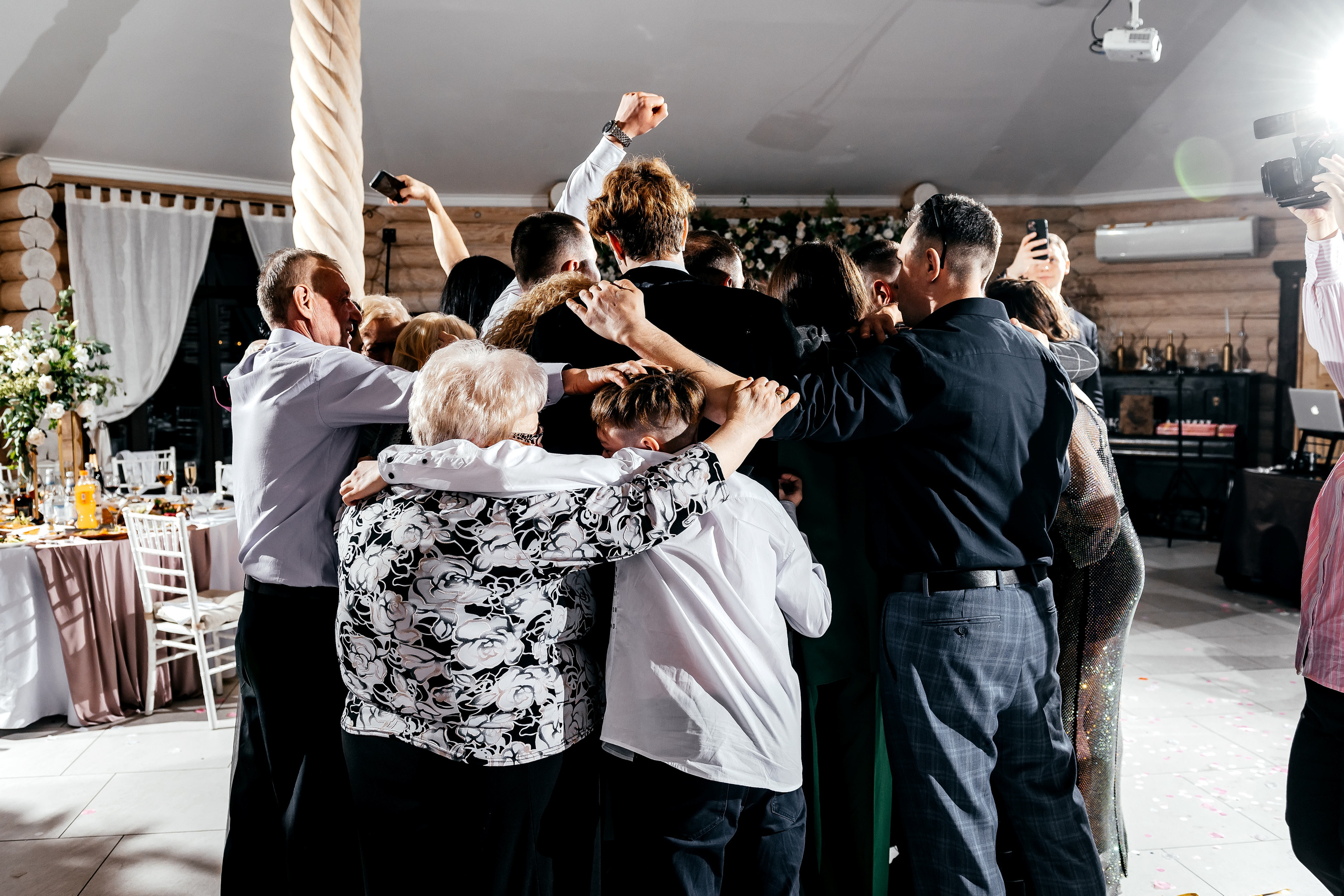Зимняя свадьба в Загородном клубе «Барин». Свадебный и семейный фотограф Виктория Носачёва. Щелково, Москва и МО