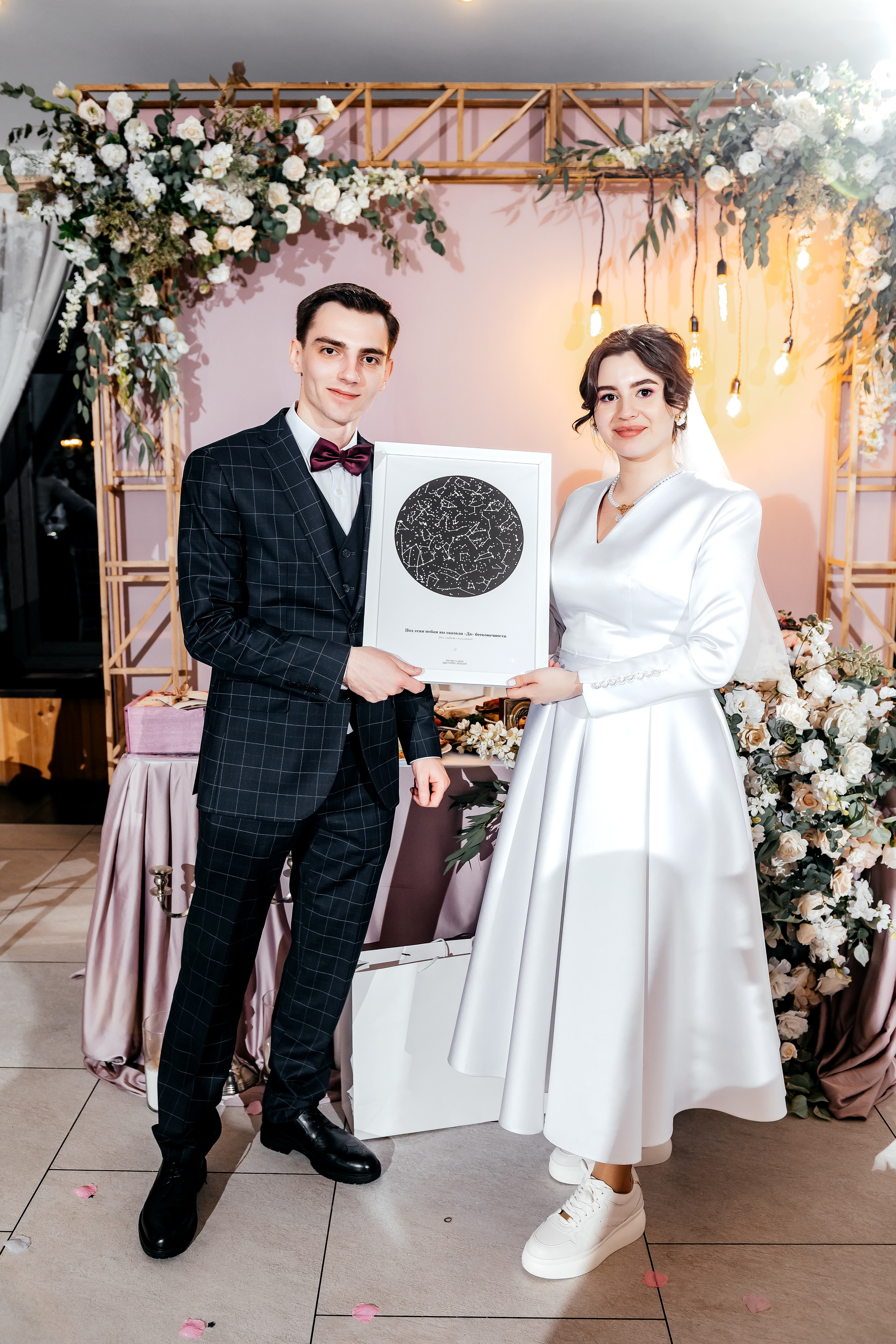 Зимняя свадьба в Загородном клубе «Барин». Свадебный и семейный фотограф Виктория Носачёва. Щелково, Москва и МО