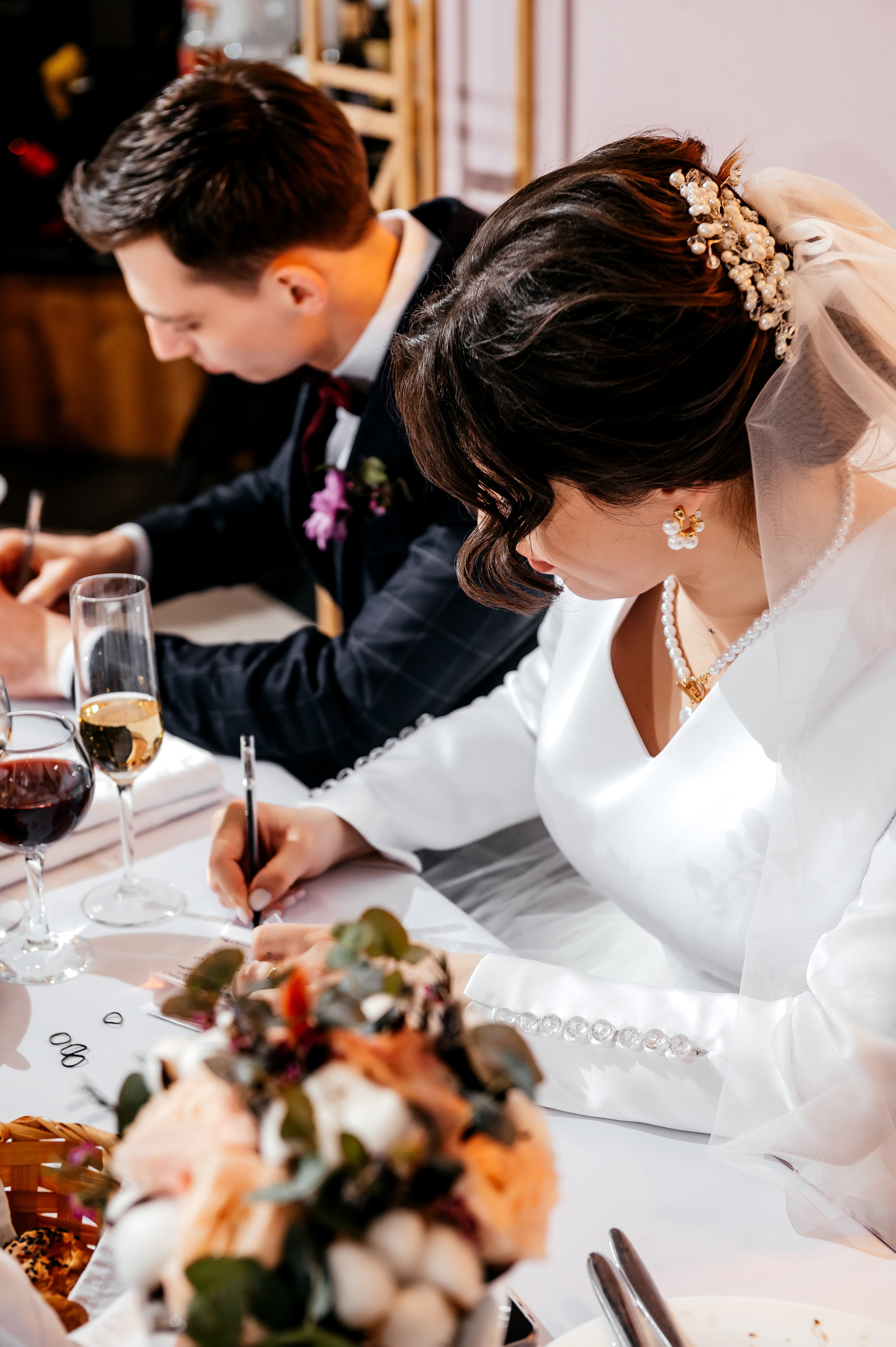 Зимняя свадьба в Загородном клубе «Барин». Свадебный и семейный фотограф Виктория Носачёва. Щелково, Москва и МО