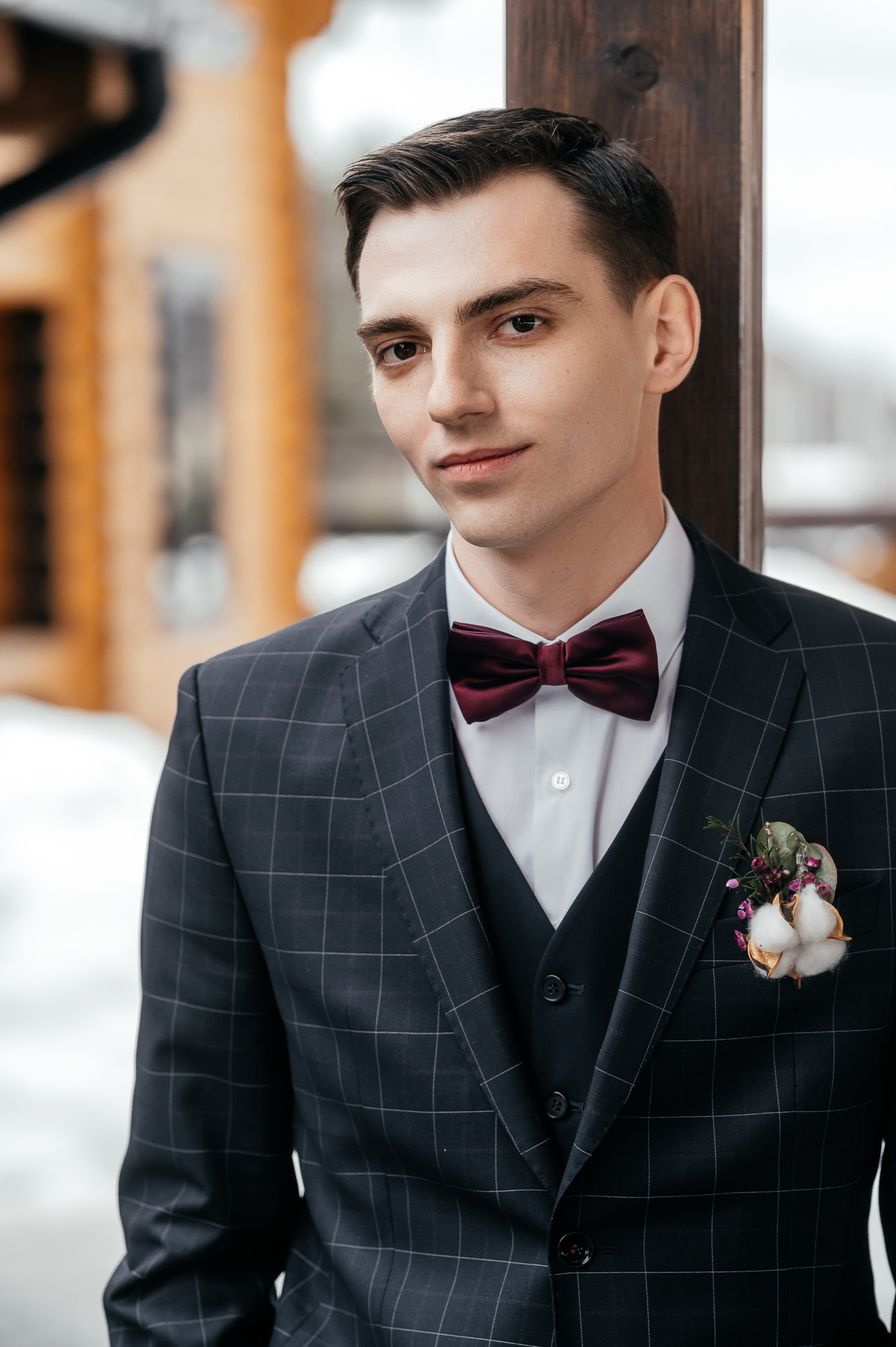 Зимняя свадьба в Загородном клубе «Барин». Свадебный и семейный фотограф Виктория Носачёва. Щелково, Москва и МО