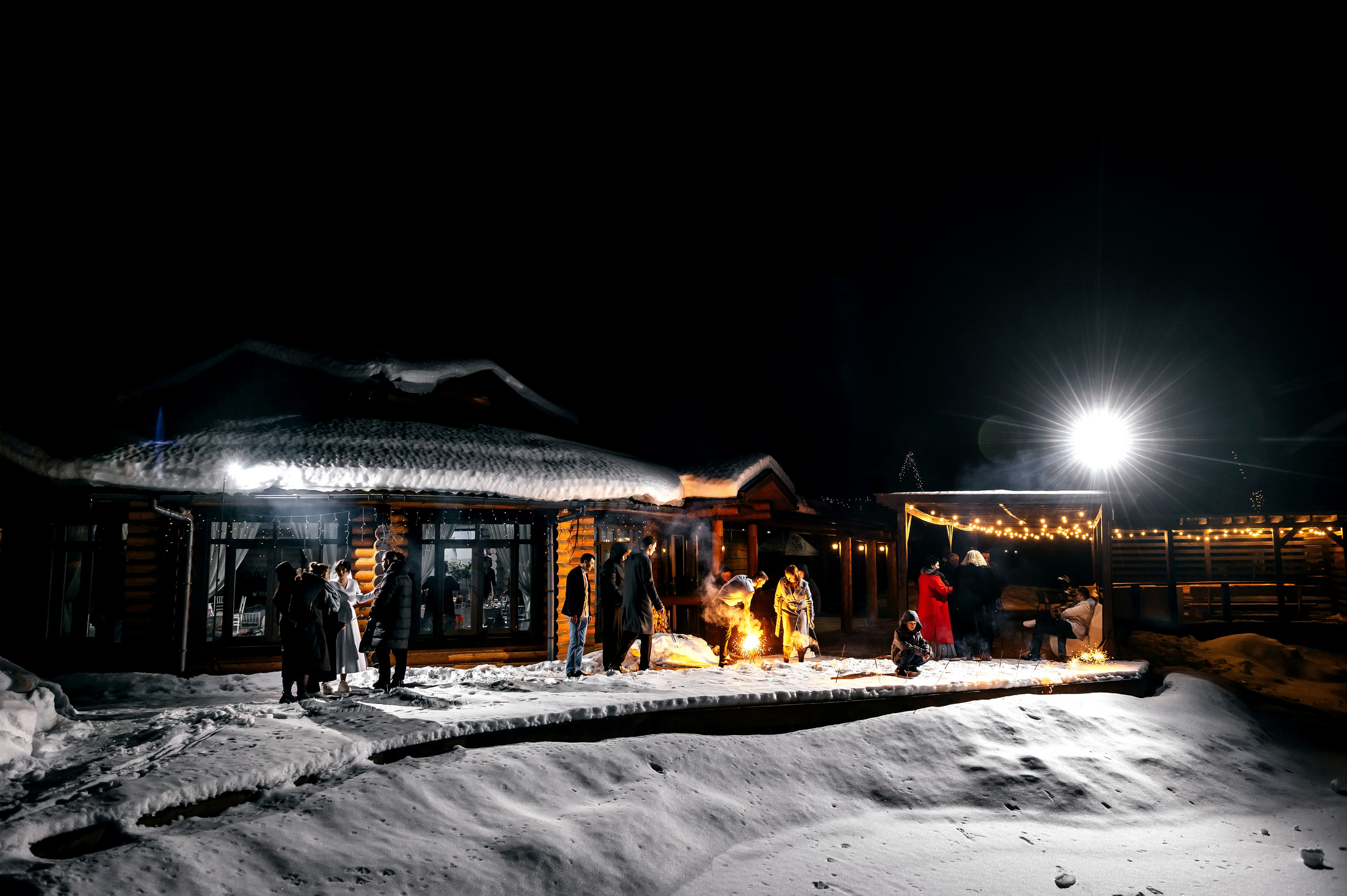 Зимняя свадьба в Загородном клубе «Барин». Свадебный и семейный фотограф Виктория Носачёва. Щелково, Москва и МО