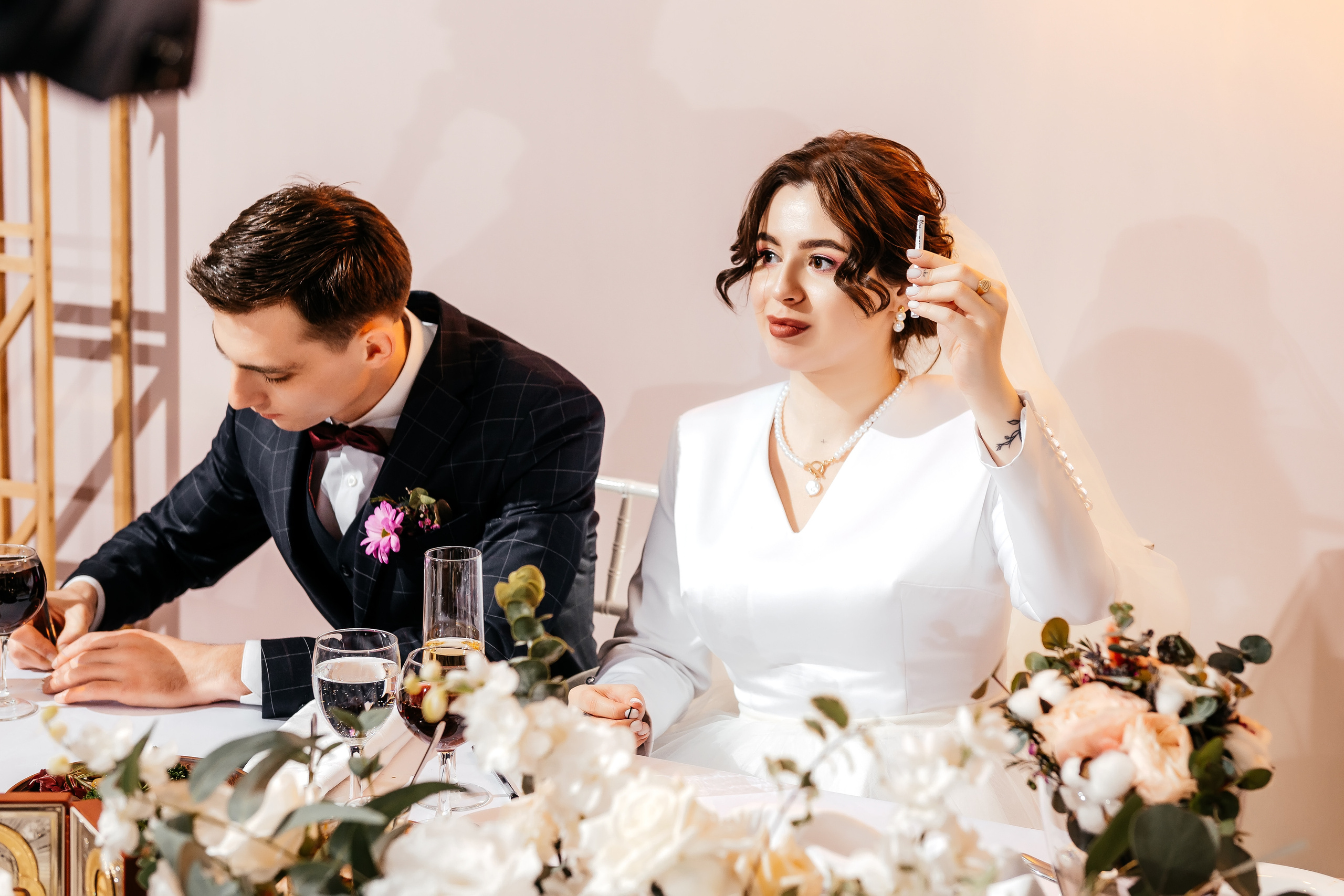 Зимняя свадьба в Загородном клубе «Барин». Свадебный и семейный фотограф Виктория Носачёва. Щелково, Москва и МО