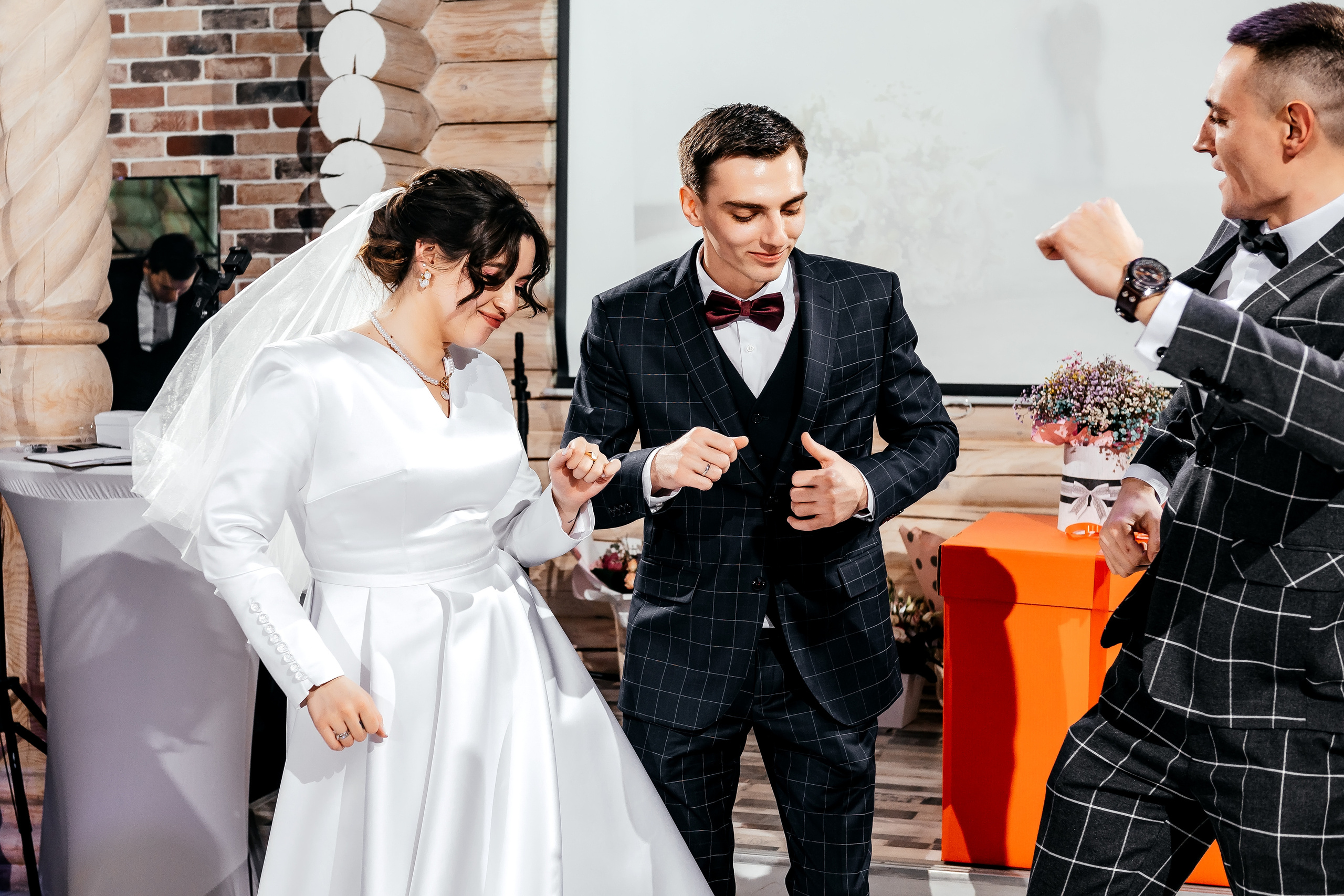 Зимняя свадьба в Загородном клубе «Барин». Свадебный и семейный фотограф Виктория Носачёва. Щелково, Москва и МО