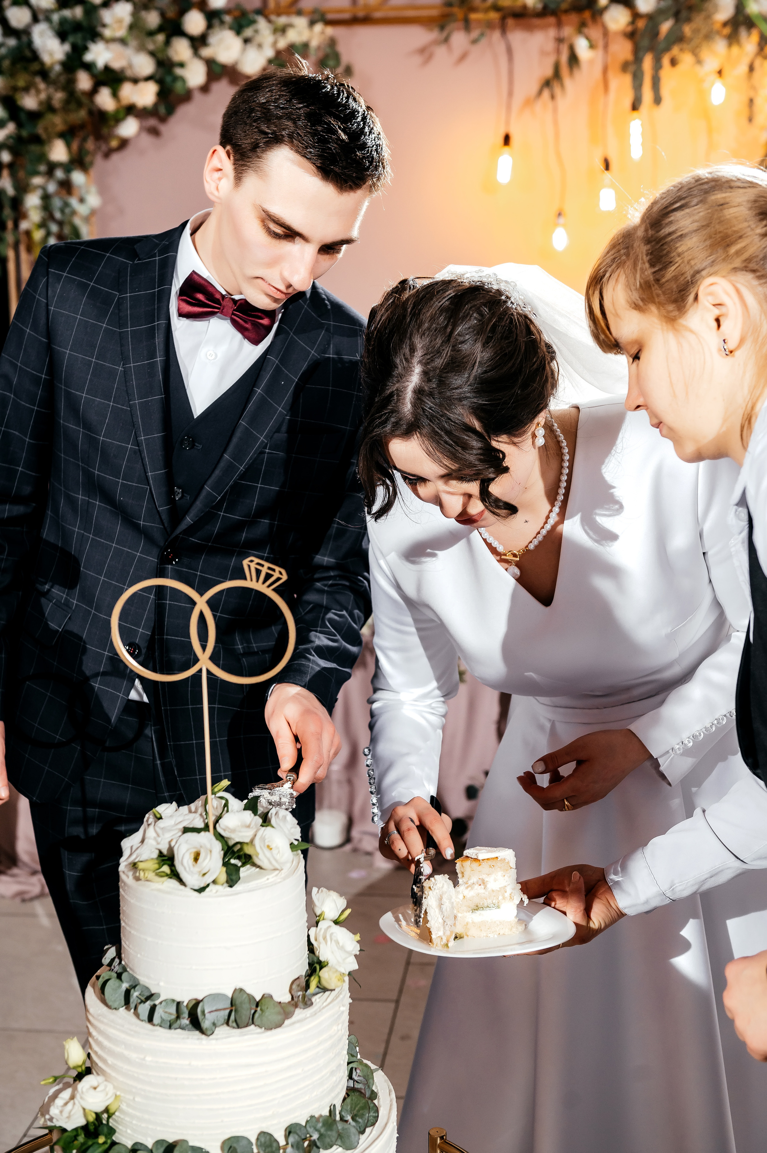 Зимняя свадьба в Загородном клубе «Барин». Свадебный и семейный фотограф Виктория Носачёва. Щелково, Москва и МО