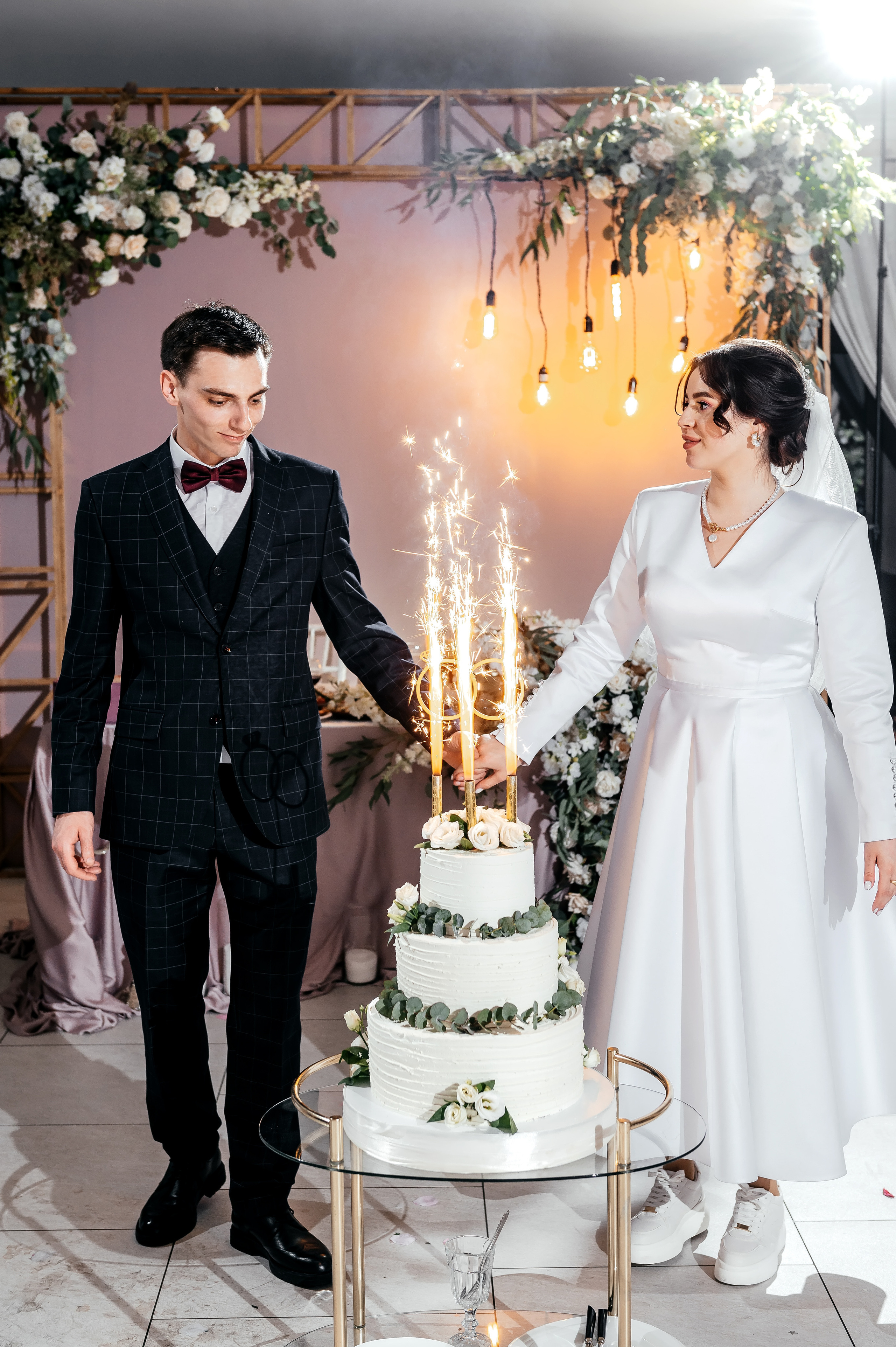 Зимняя свадьба в Загородном клубе «Барин». Свадебный и семейный фотограф Виктория Носачёва. Щелково, Москва и МО