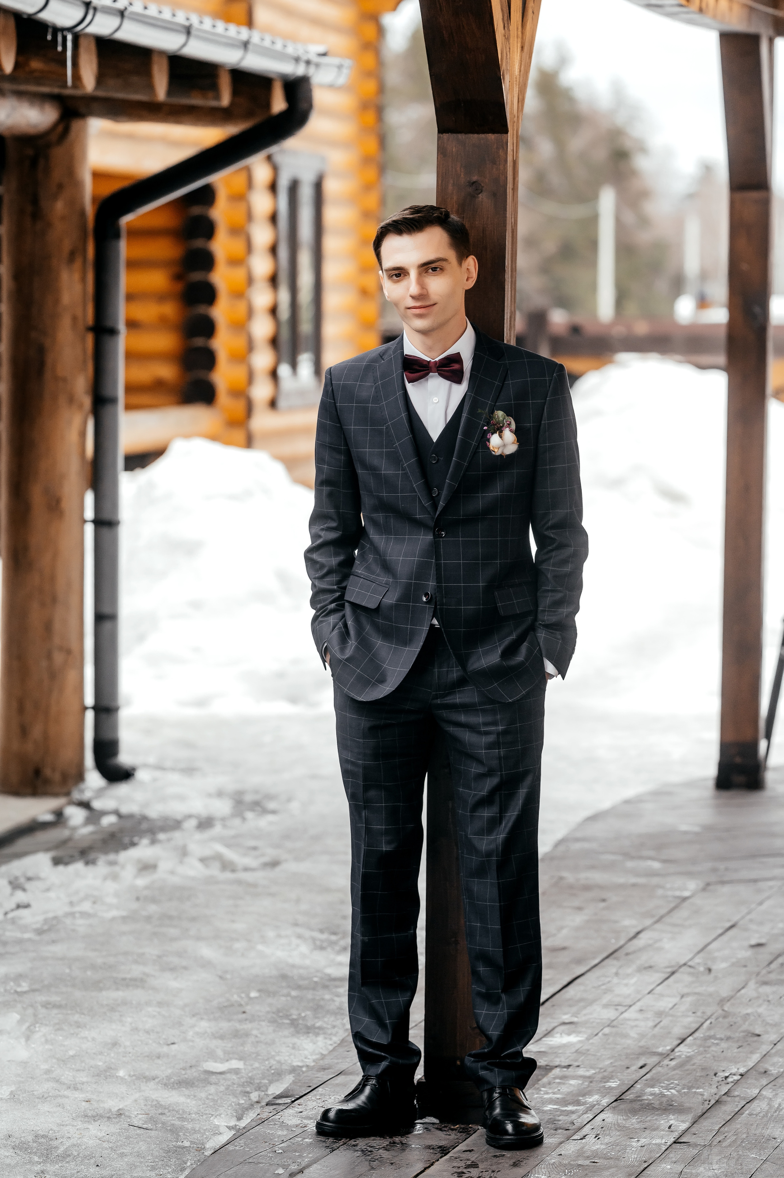 Зимняя свадьба в Загородном клубе «Барин». Свадебный и семейный фотограф Виктория Носачёва. Щелково, Москва и МО