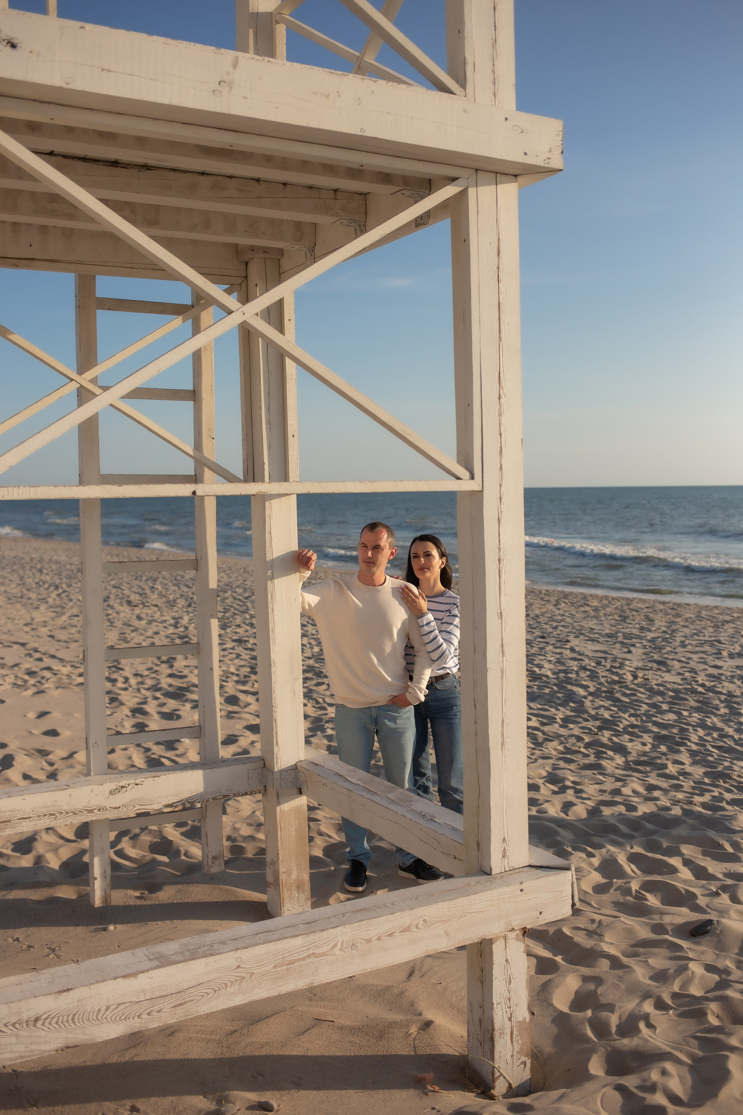 Павел и Татьяна. Закат в Янтарном. Фотограф в Калининграде Решетникова Алина