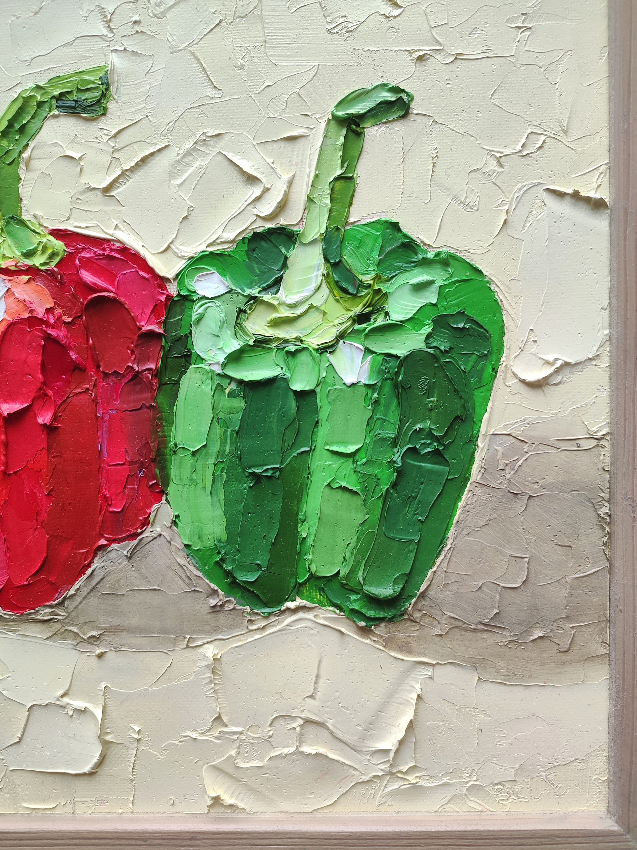 «Сладкая парочка», 25×25 см, холст на картоне. Галерея картин художницы Бельмесовой Евгении