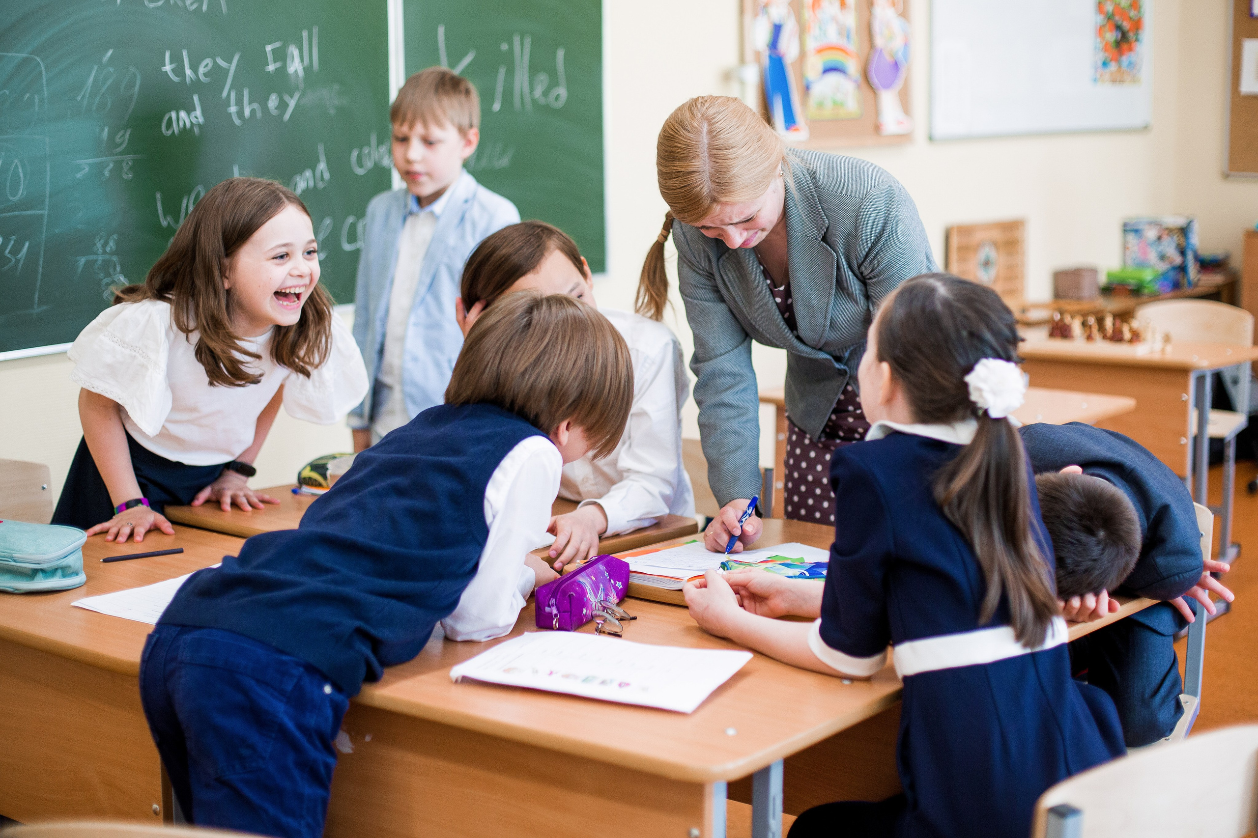 Школьная фотосъемка 3 класса. Репортажный фотограф Борис Геер