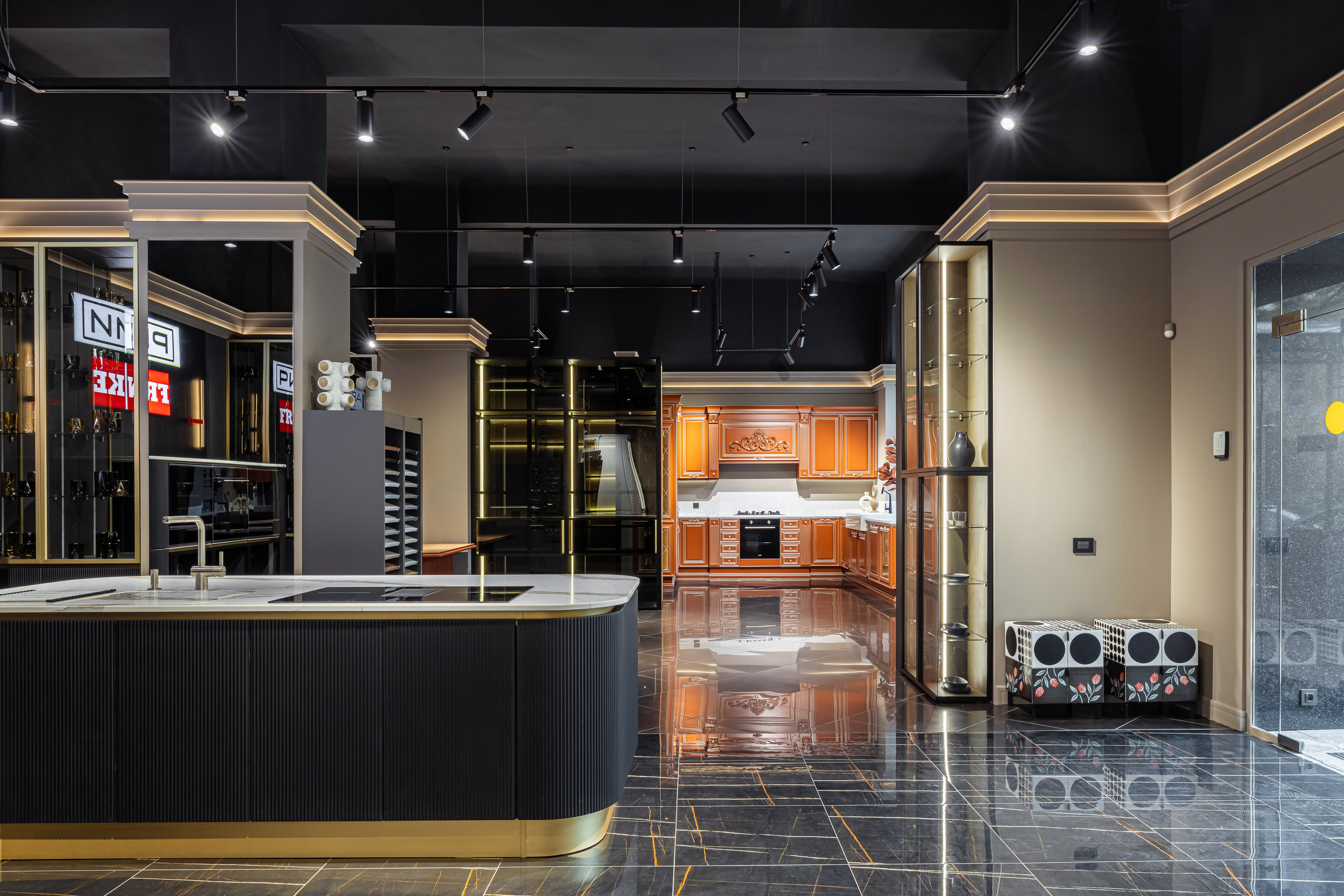 Салон «Рими», г. Москва. Дизайнер/стилист Анна Исупова. Иван Благушин. Интерьерный и архитектурный фотограф в Москве и Санкт-Петербурге