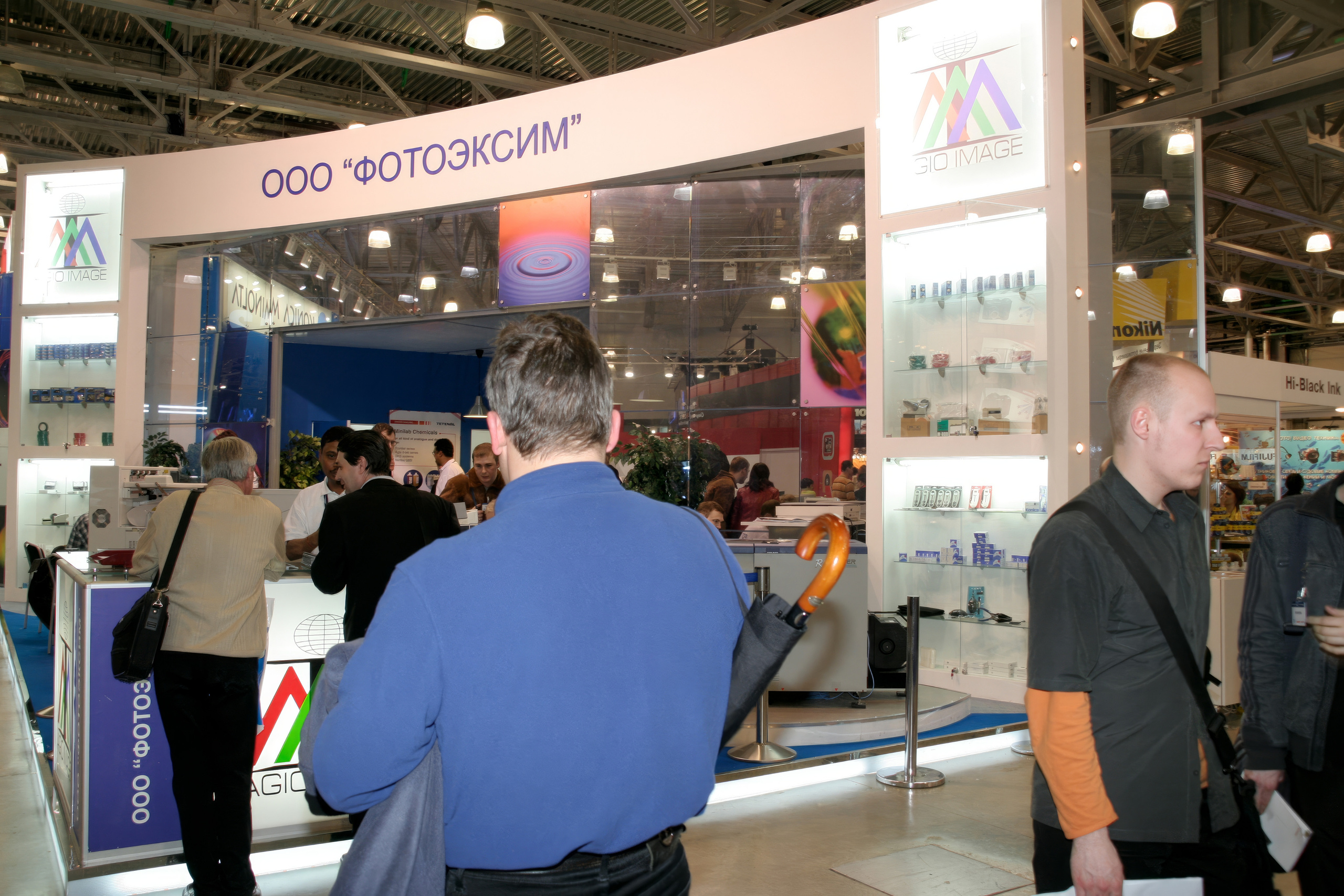 6 международная выставка в Крокус Экспо Фотофорум 2006 — День 1: Часть. Фотограф — видеограф в Москве Дмитрий Менделеев