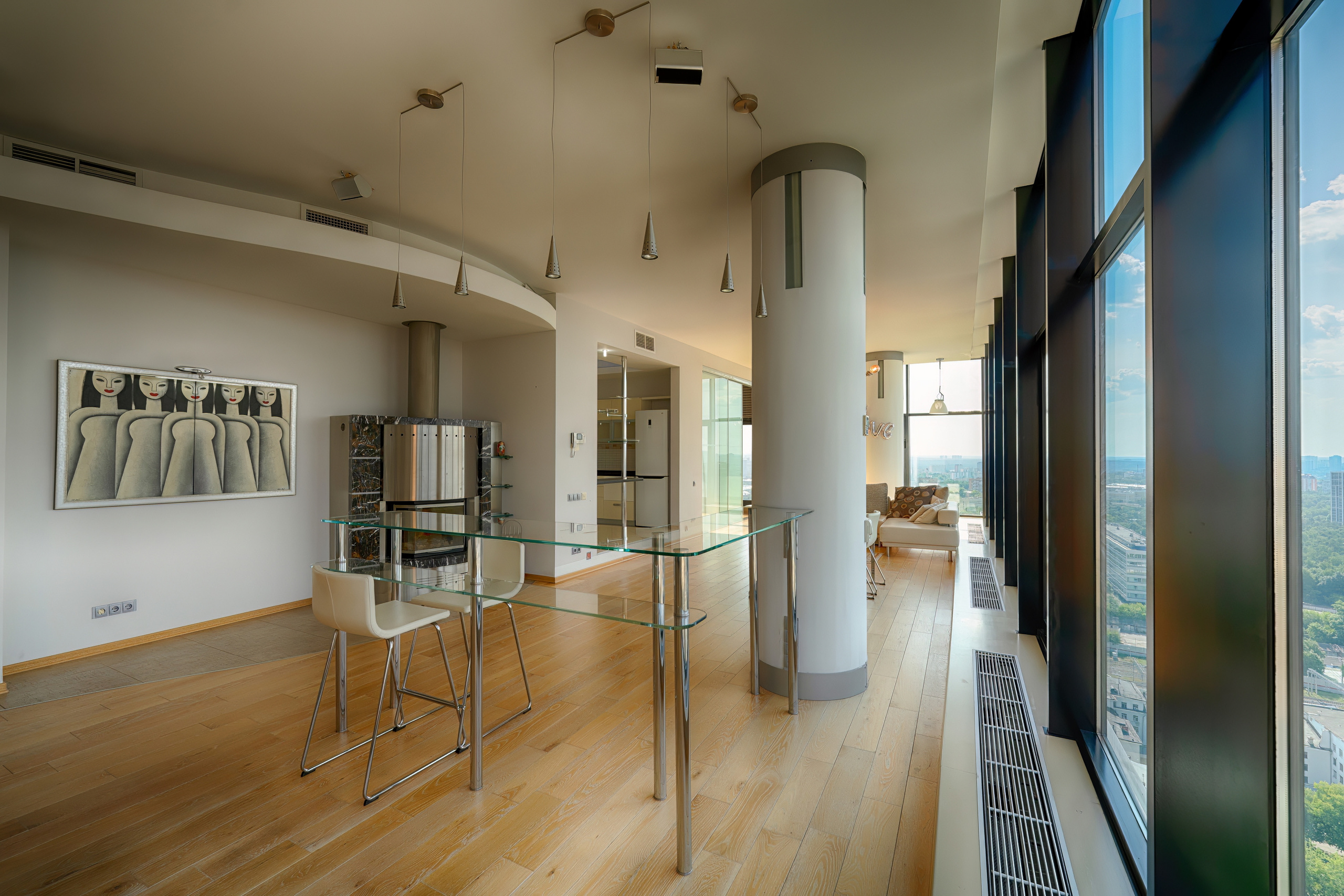 Пентхаус ЖК «Посёлок Художников», Ул. Врубеля Д. 8. Фотограф — видеограф в Москве Дмитрий Менделеев