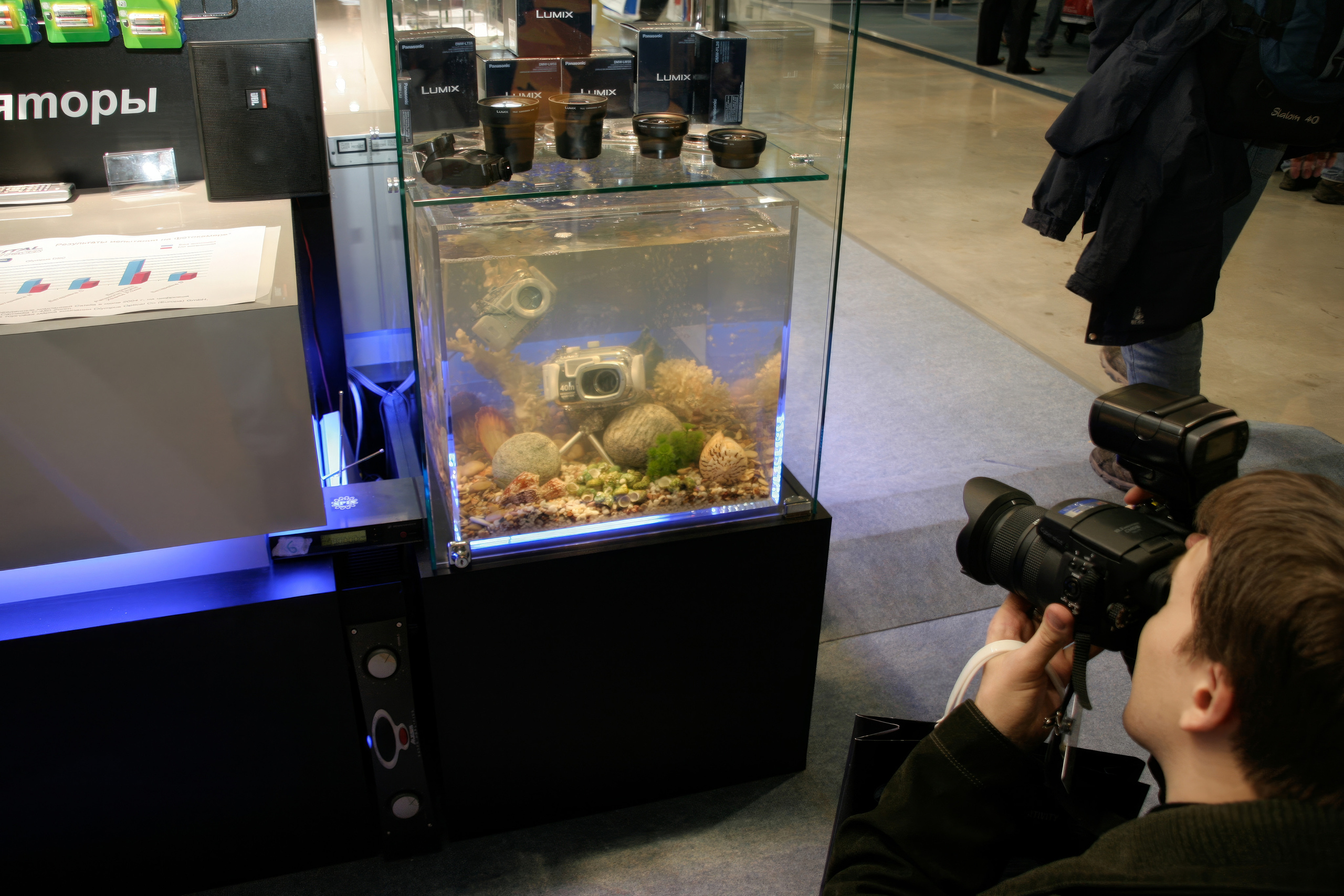 6 международная выставка в Крокус Экспо Фотофорум 2006 — День 1: Часть. Фотограф — видеограф в Москве Дмитрий Менделеев