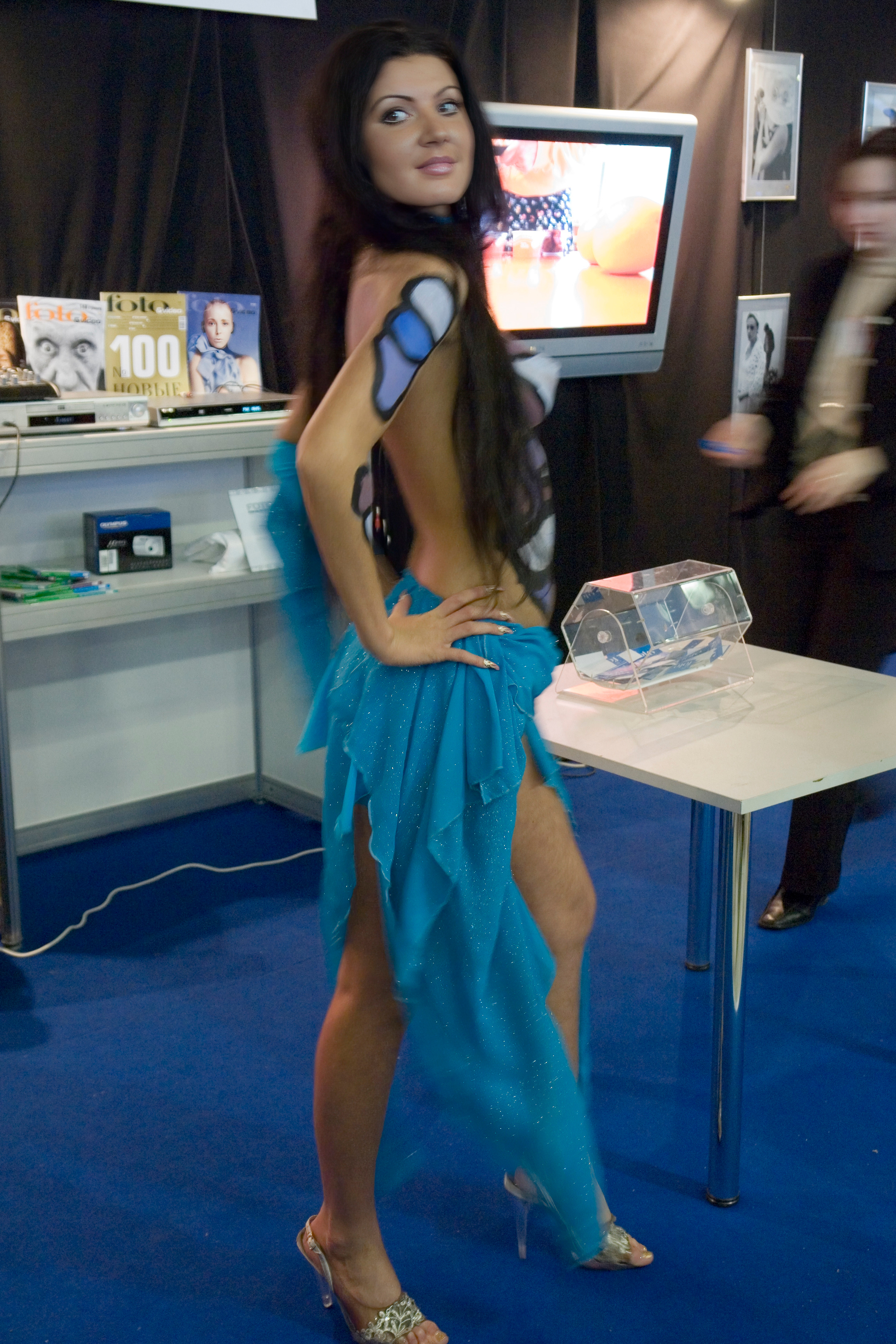 6 международная выставка Фотофорум 2006 — День 2: Часть 3. Фотограф — видеограф в Москве Дмитрий Менделеев