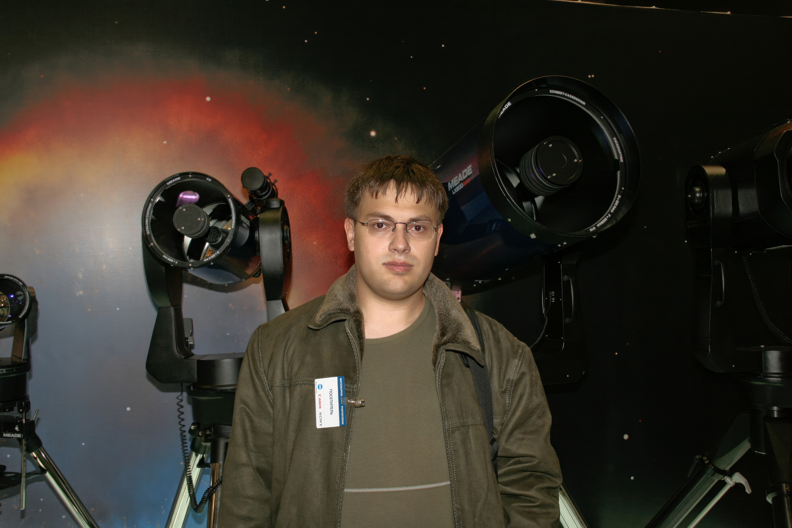 6 международная выставка в Крокус Экспо Фотофорум 2006 — День 1: Часть. Фотограф — видеограф в Москве Дмитрий Менделеев