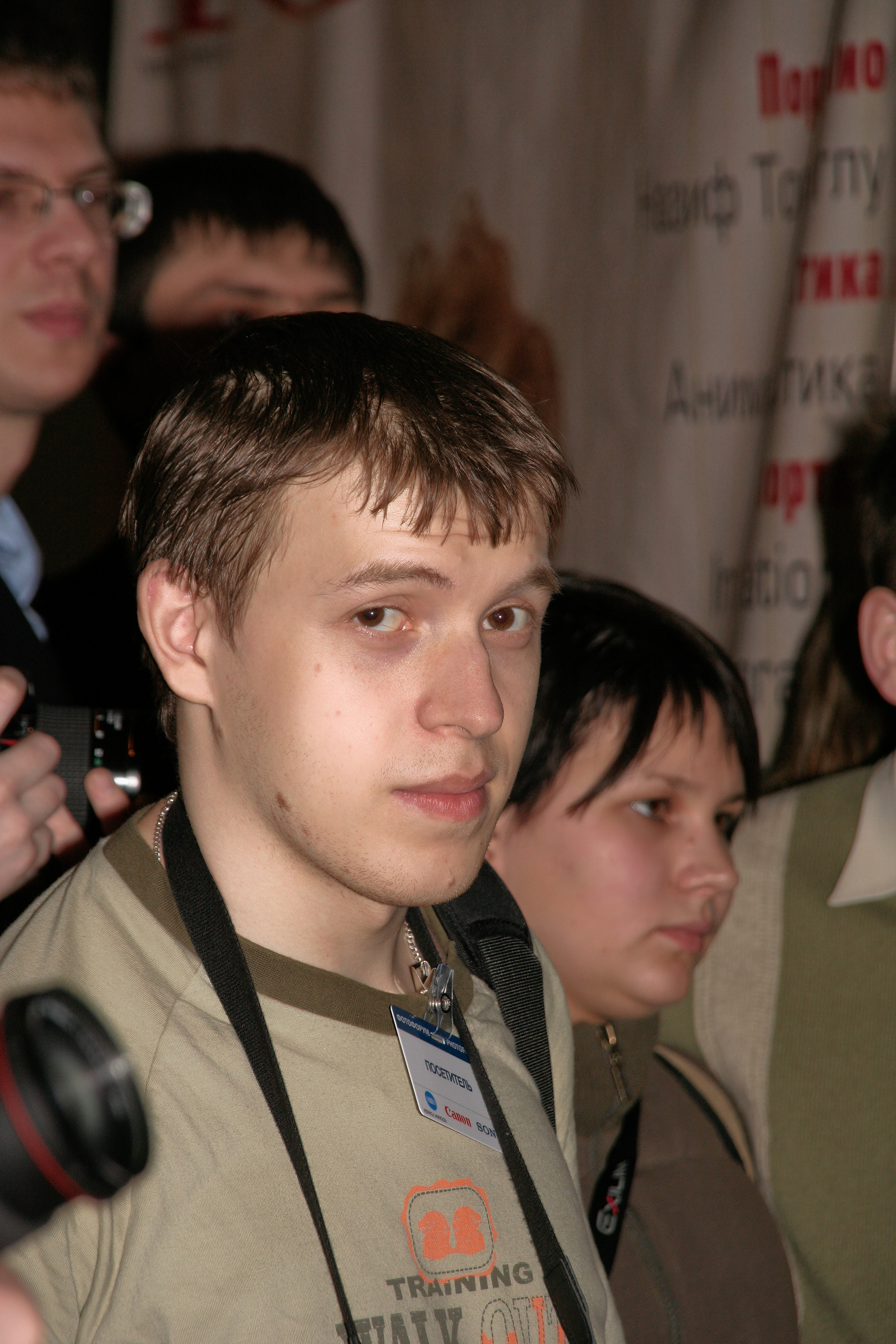 6 международная выставка Фотофорум 2006 — День 2: Часть 4. Фотограф — видеограф в Москве Дмитрий Менделеев