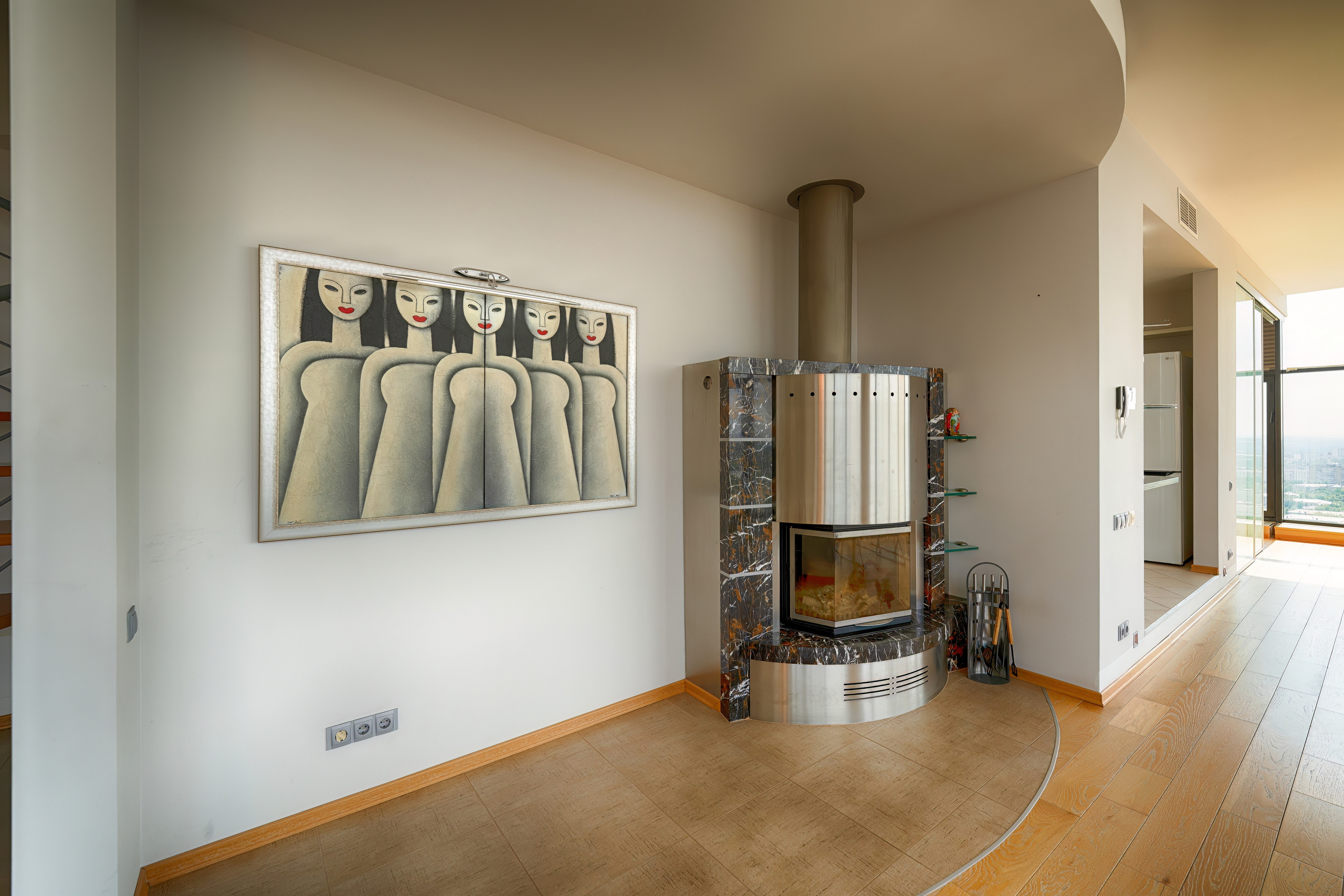 Пентхаус ЖК «Посёлок Художников», Ул. Врубеля Д. 8. Фотограф — видеограф в Москве Дмитрий Менделеев