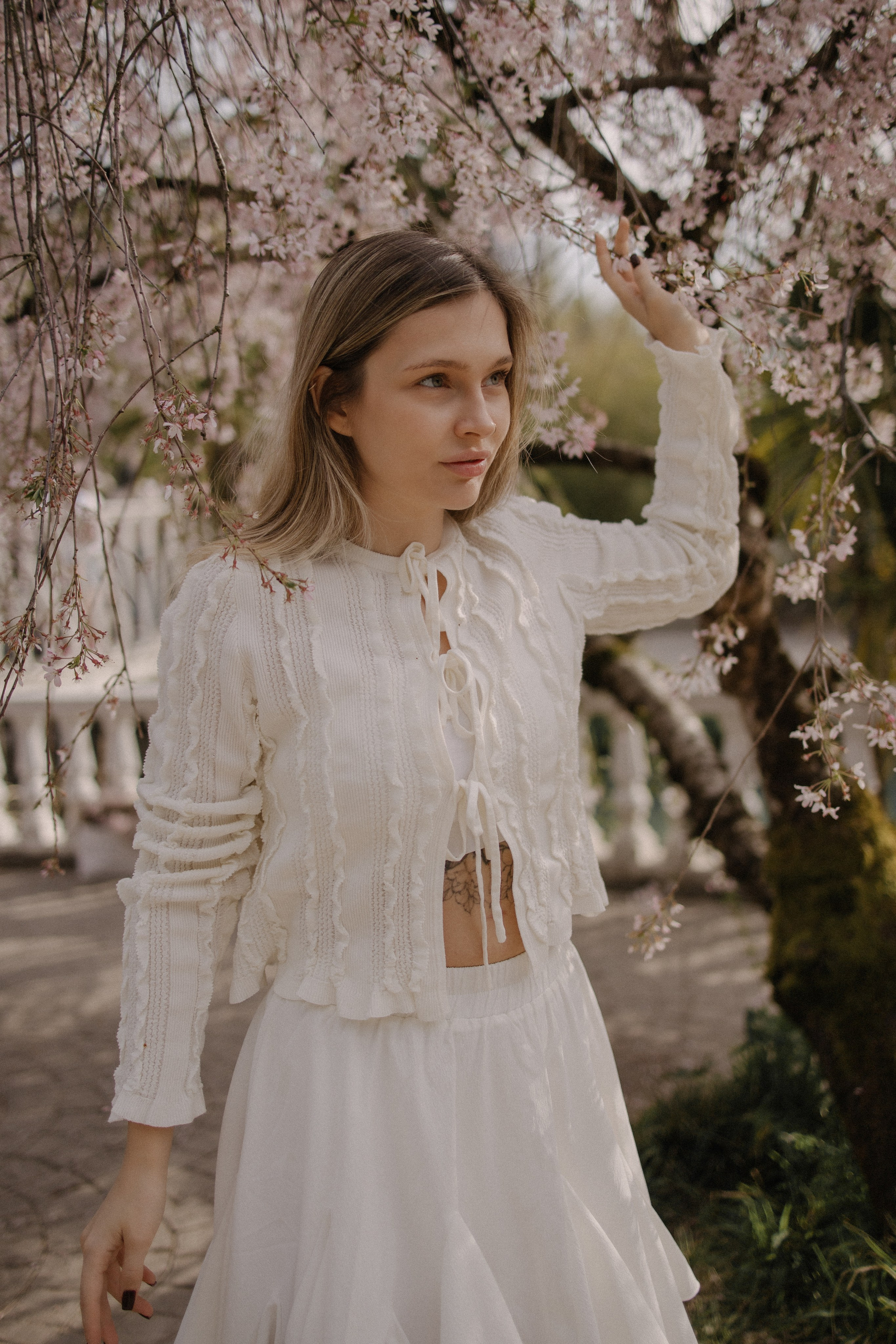 Света в сакуре. Фотограф Сочи Адлер Сириус Красная поляна Олеся Минив