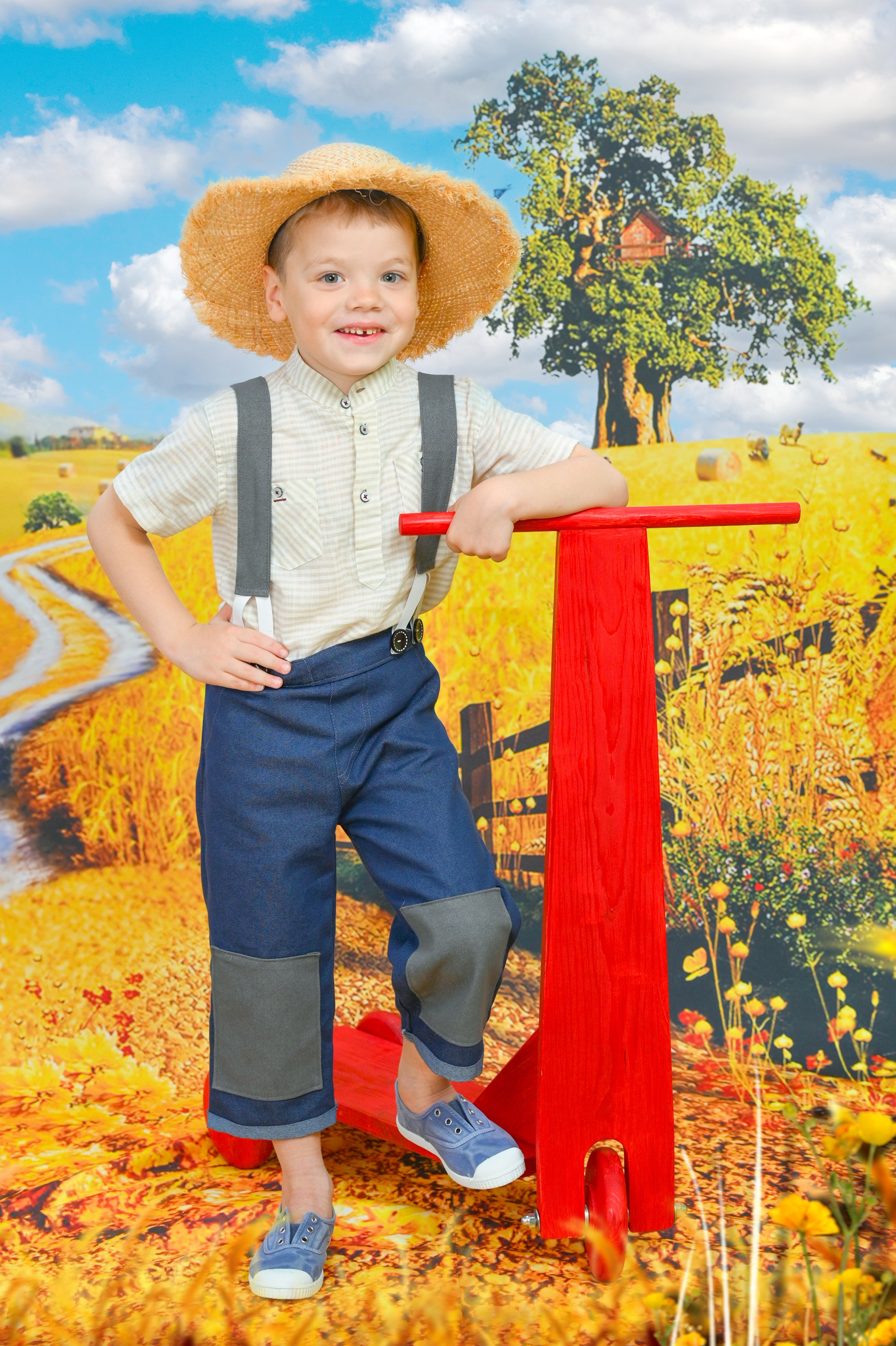 Осеннее поле. ФотоАрт