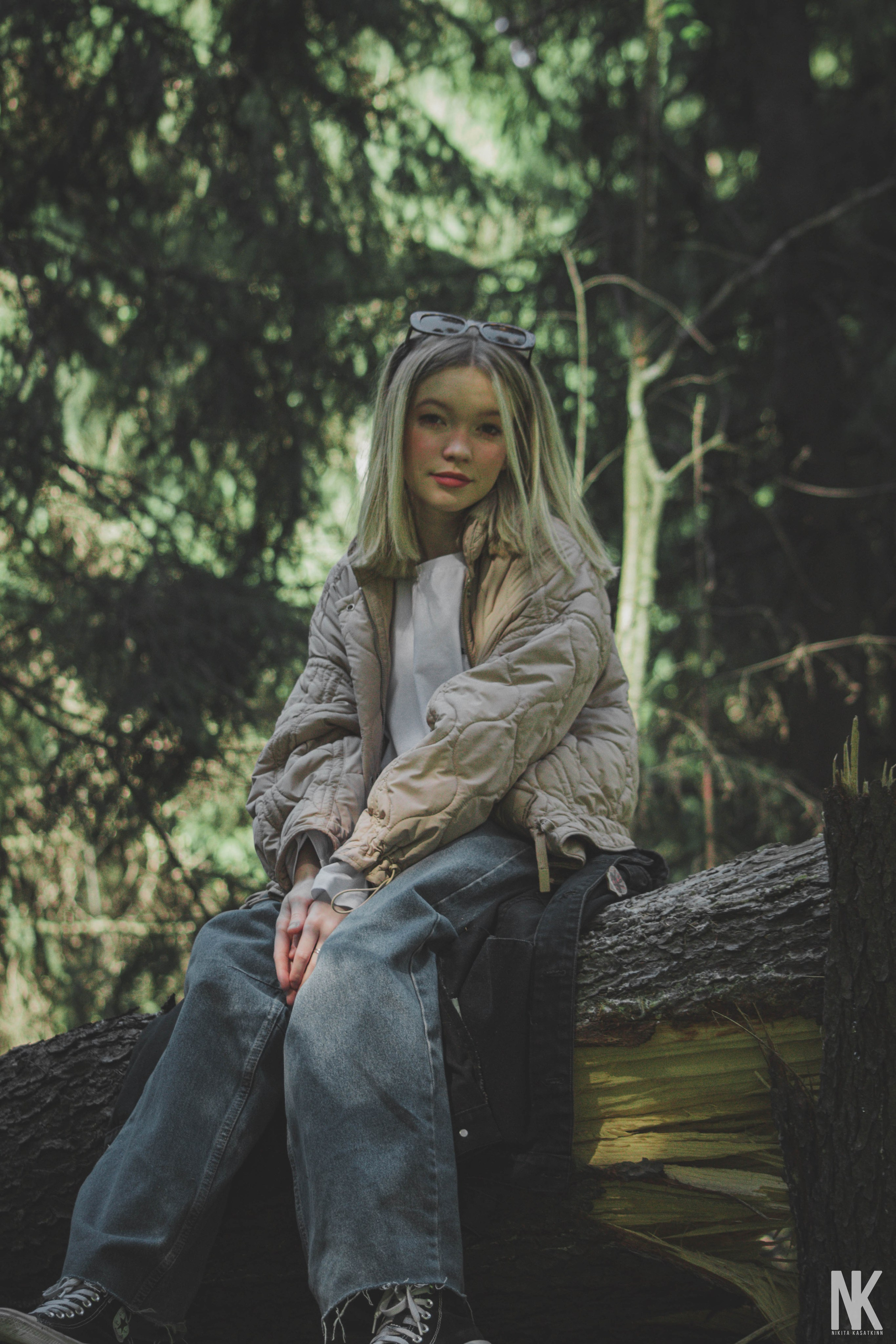 Саша. Фотосессия в лесу. Касаткин Никита. Фотограф
