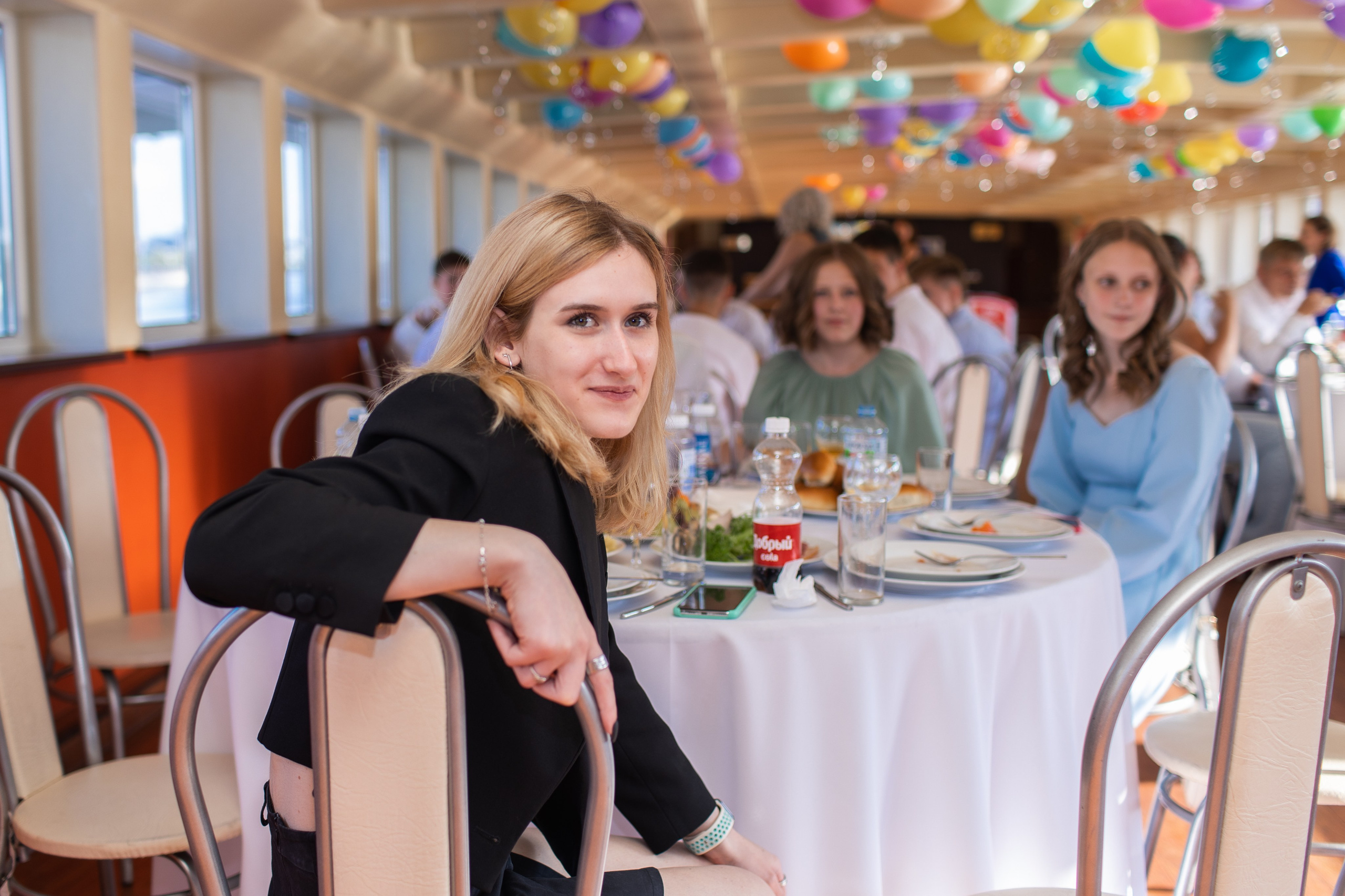 Выпускной на теплоходе Ривьера. Фотограф в Москве Десятова Ксения