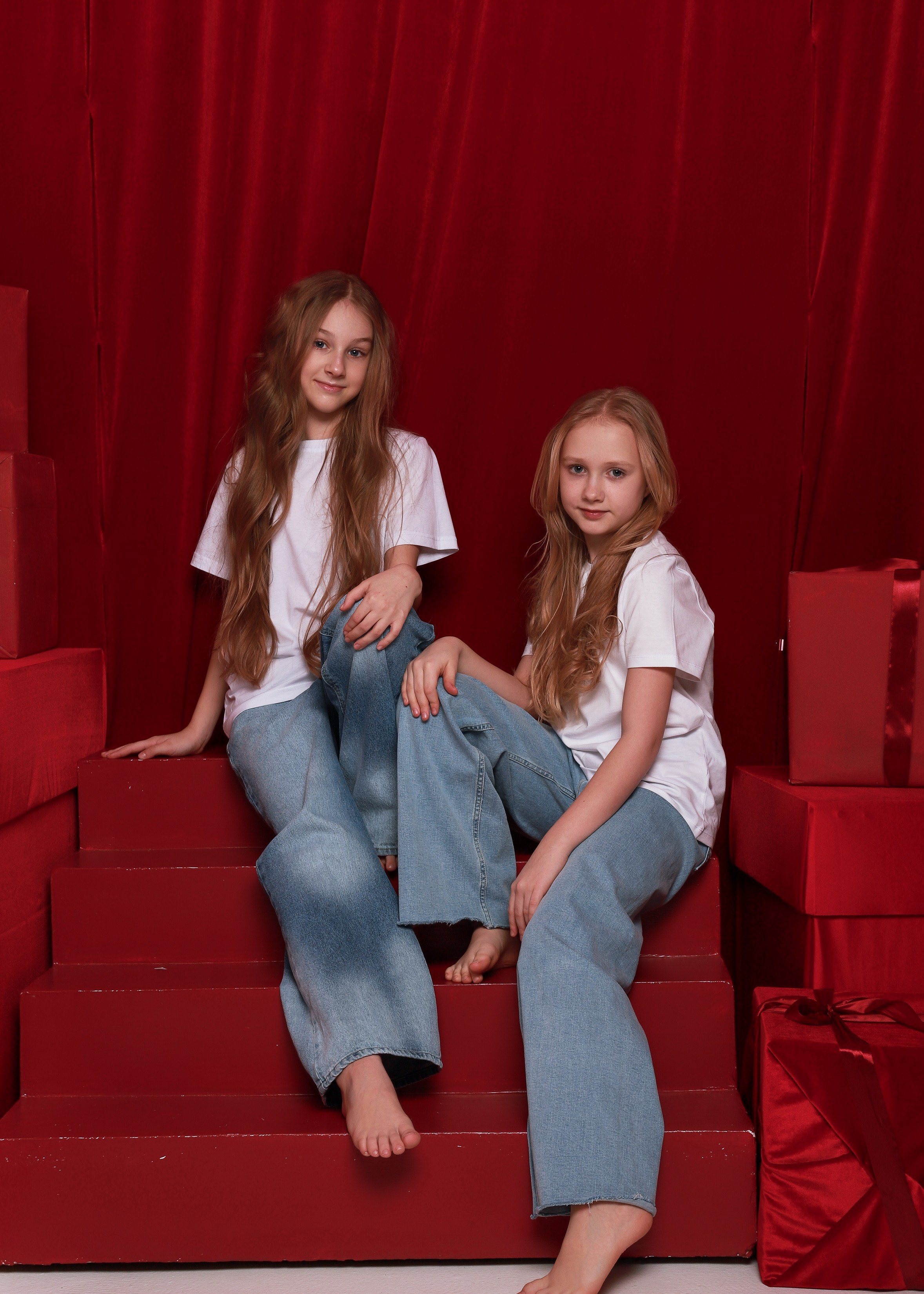 В джинсах. Фотограф Юлия Мальцева