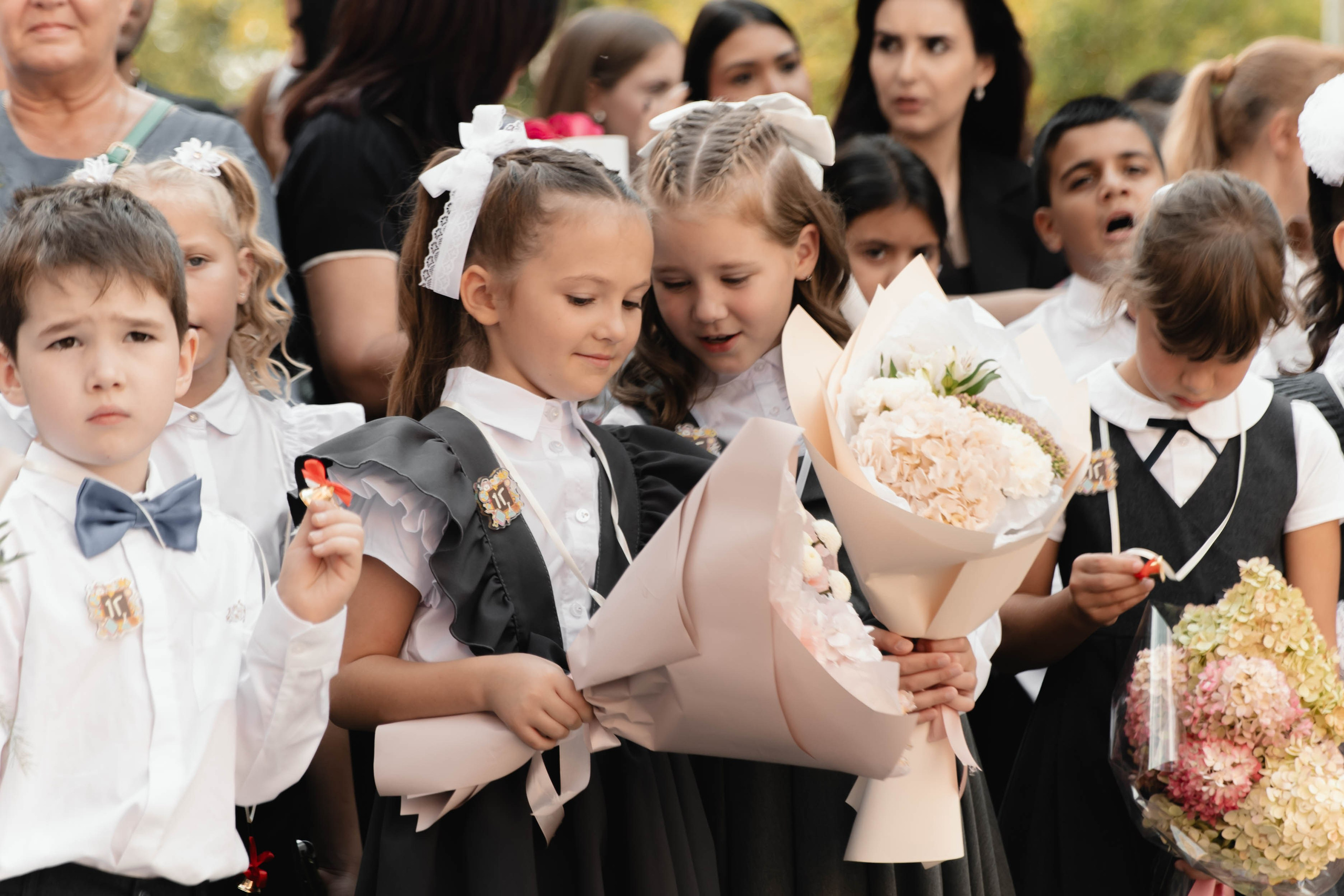 1 сентября МОУ СОШ 187. Семейный и свадебный фотограф Нижний Новгород