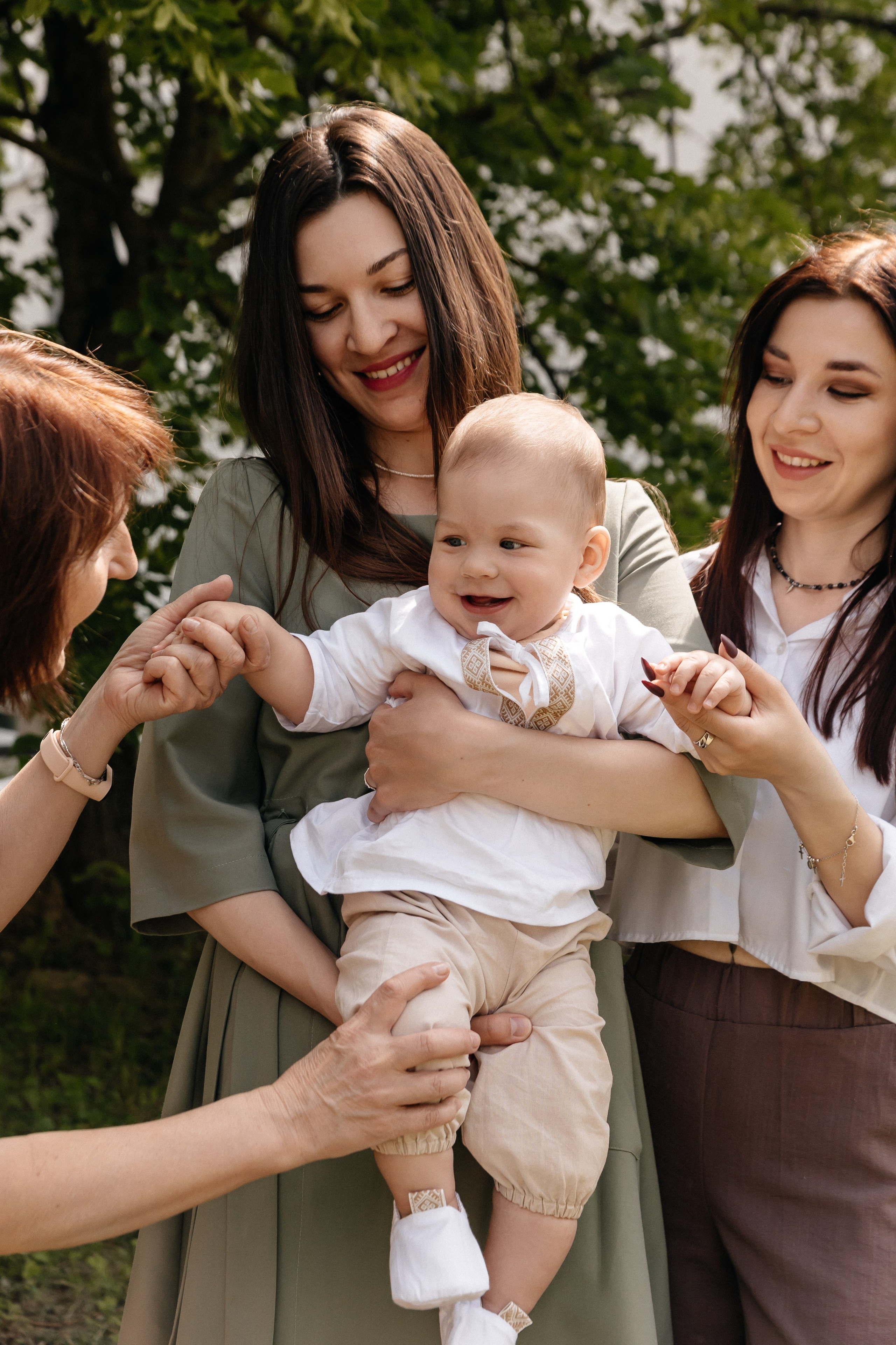 Крещение Назара. Семейный фотограф Минск Усова Ольга
