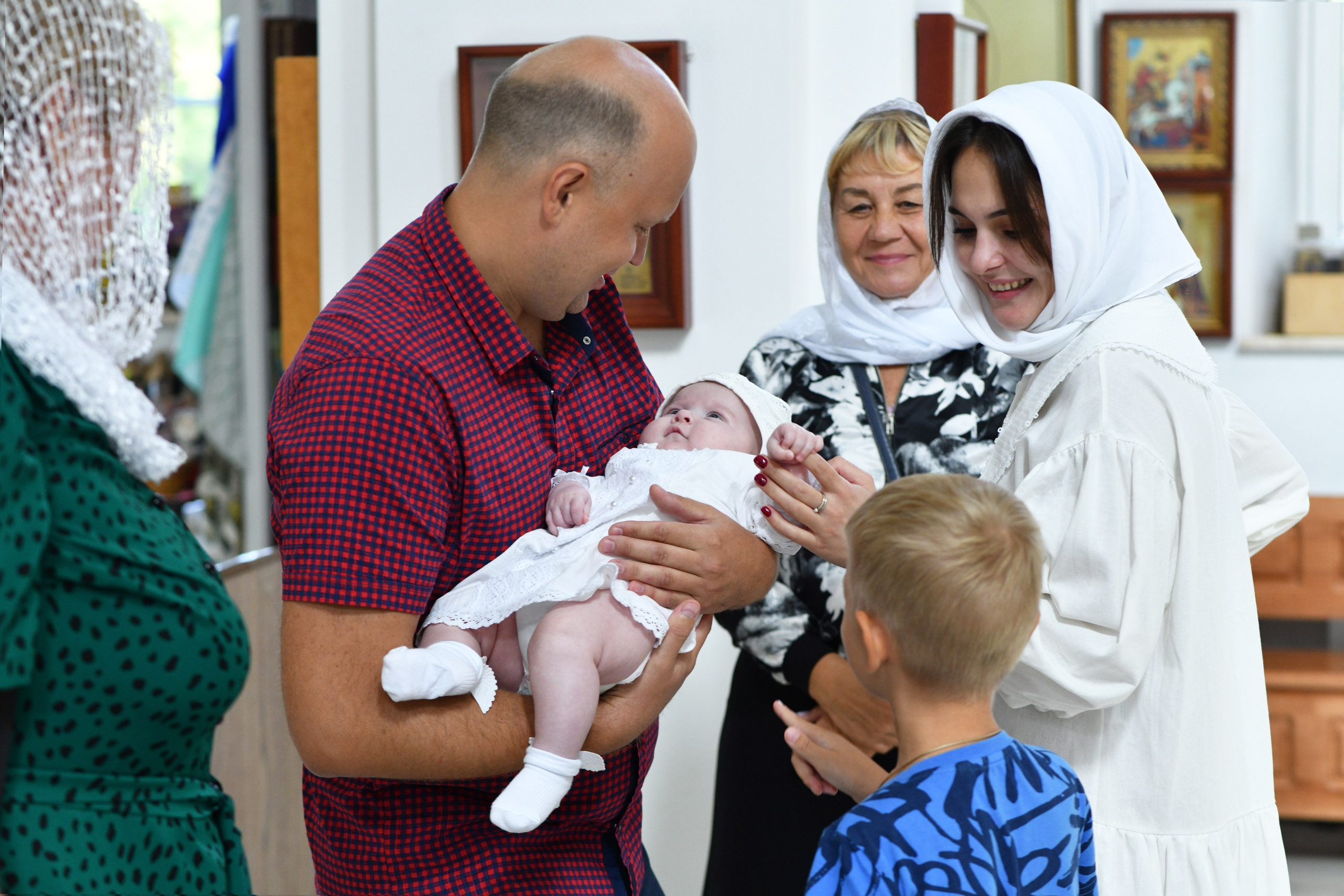 Крещение Марии. Алтуфьево. Свадебный и портретный фотограф в Москве Галина Борисова